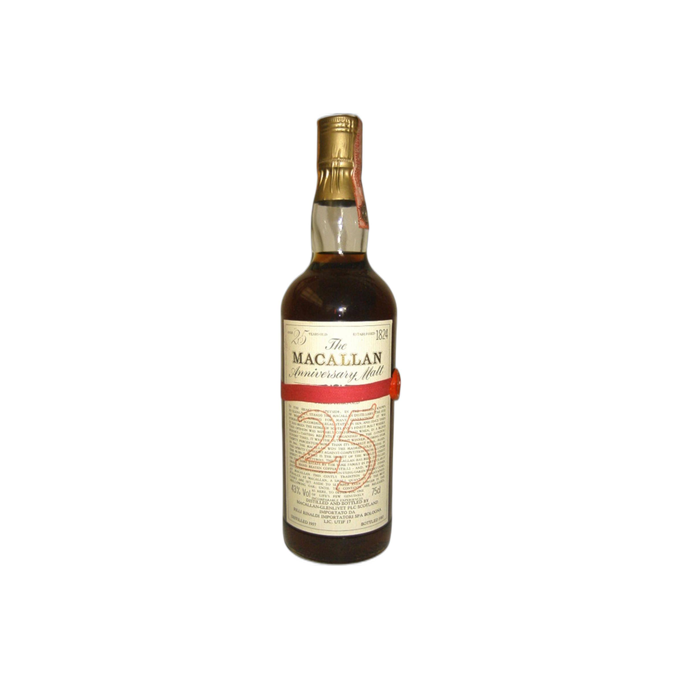 The Macallan 1957 25 Years Single Malt Whisky