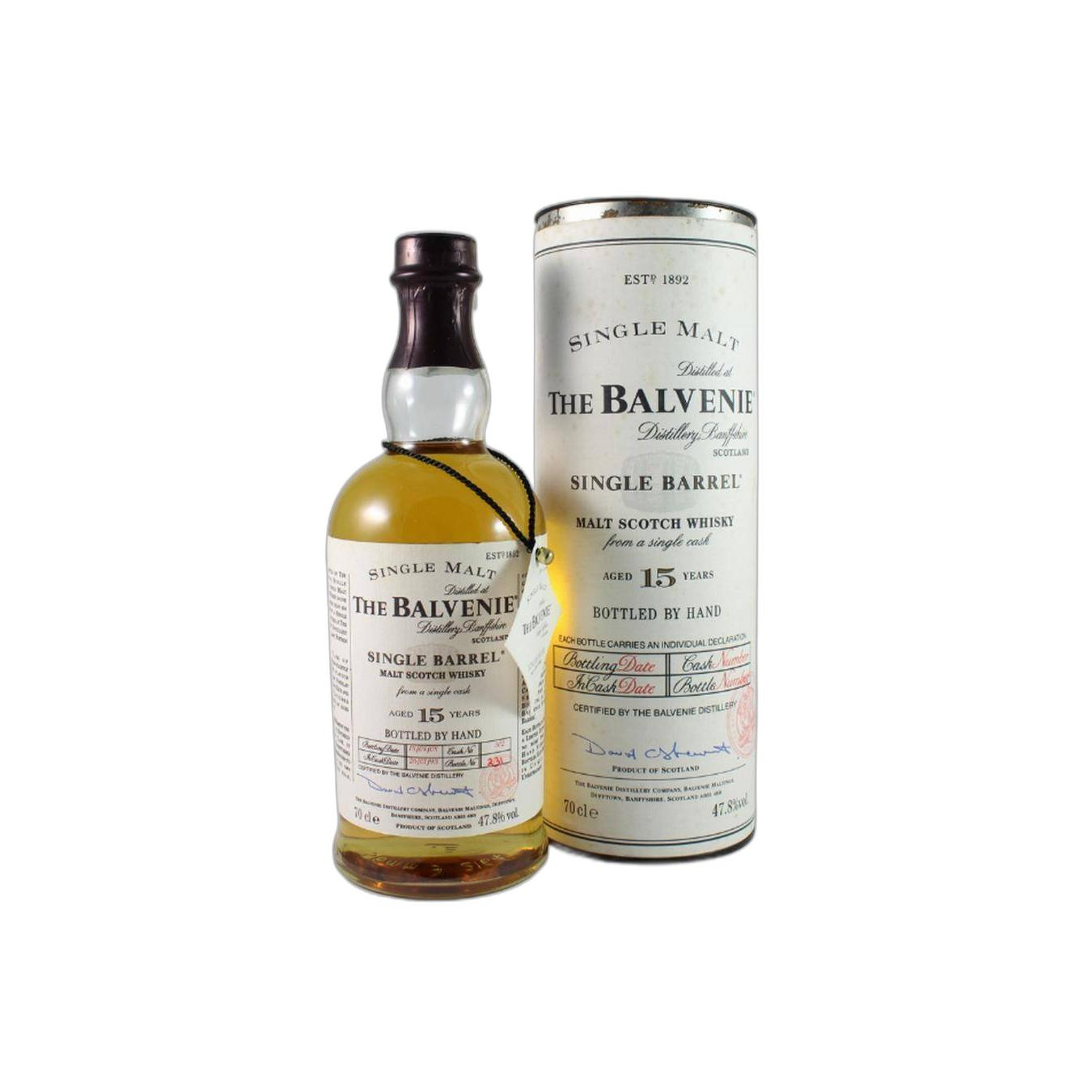 The Balvenie 1993 15 Years Single Malt Whisky