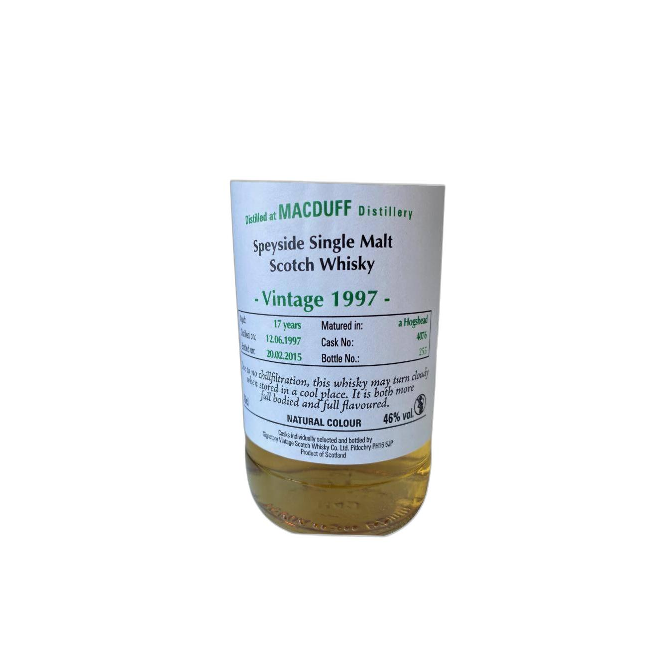 Signatory Vintage 1997 17 Years Single Malt Whisky 2