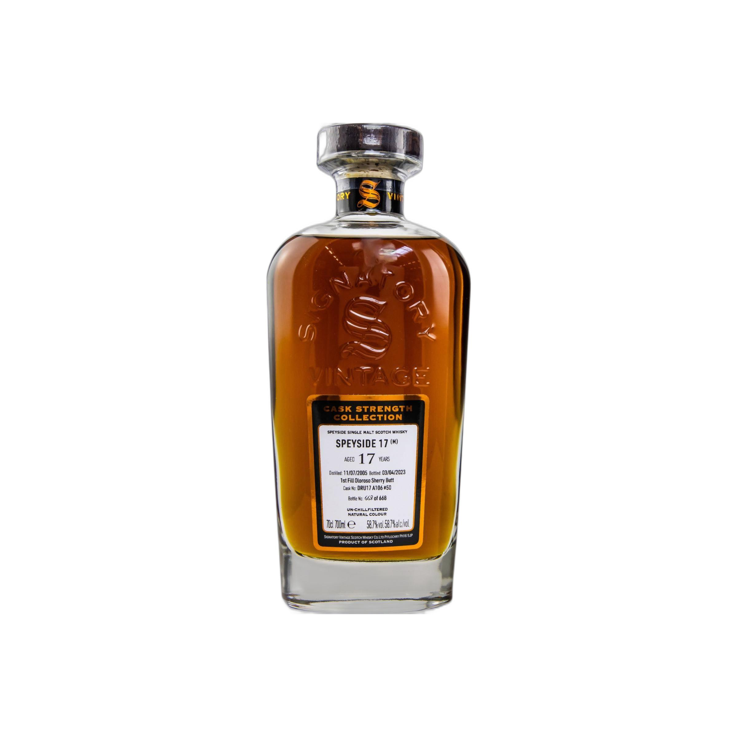 Signatory Vintage 2005 17 Years Single Malt Whisky
