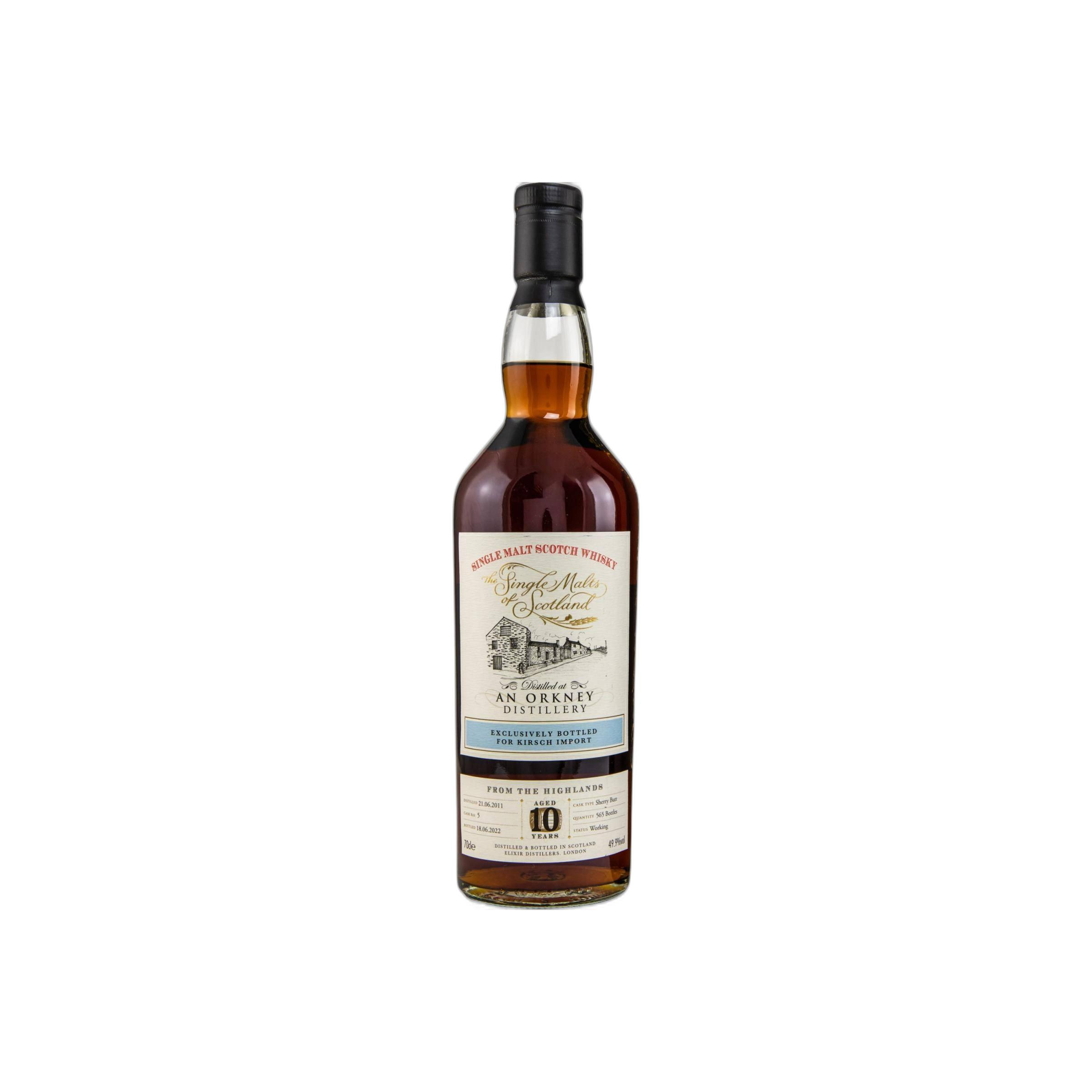 Elixir Distillers 2011 10 Years Single Malt Whisky