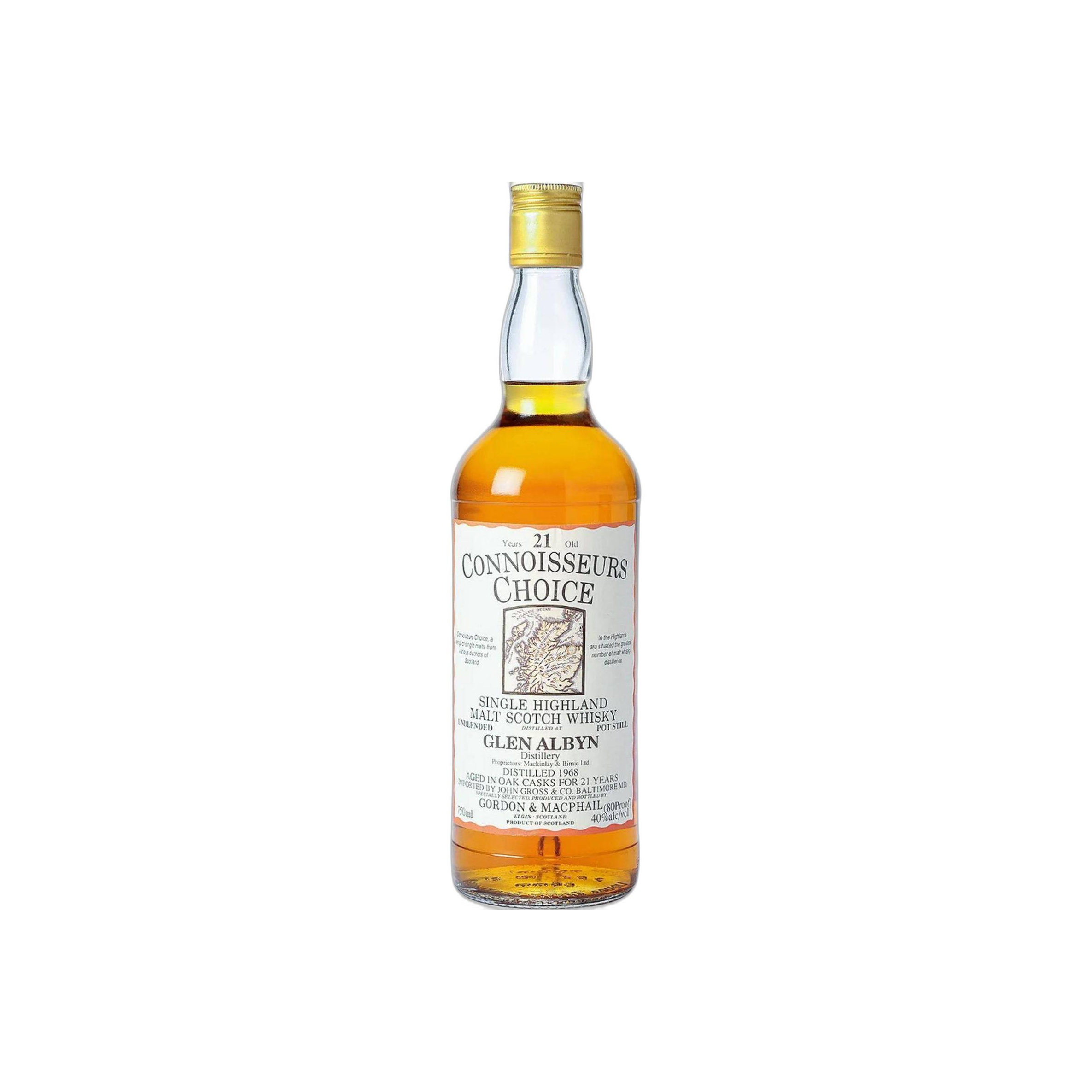 Gordon & MacPhail 1968 21 Years Single Malt Whisky