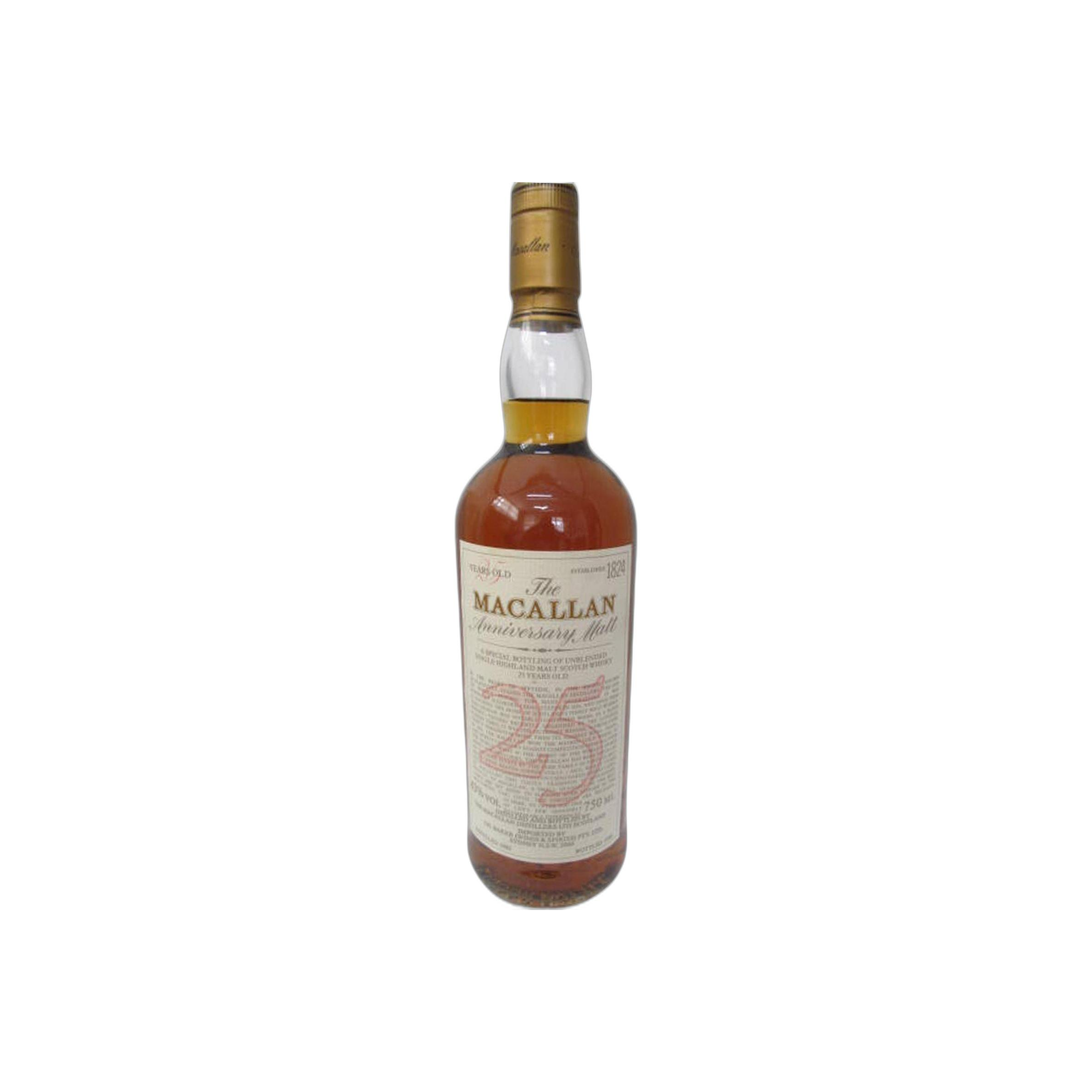 The Macallan 1963 25 Years Single Malt Whisky