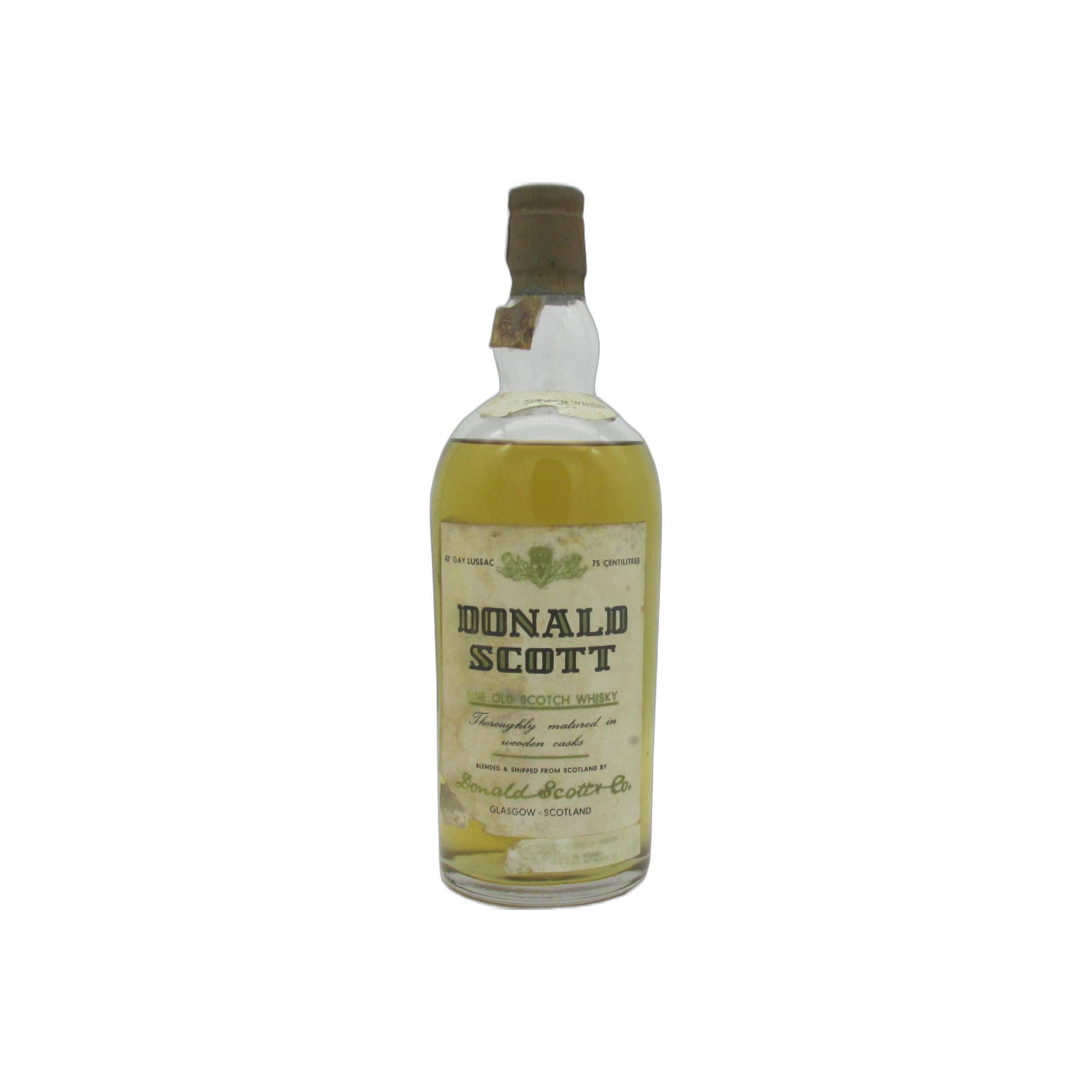 Donald Scott Fine Old Scotch Whisky
