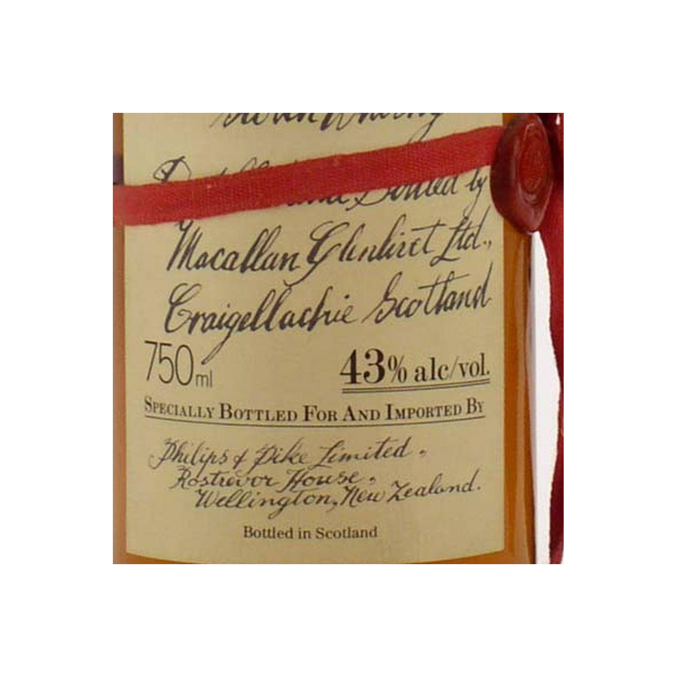 The Macallan 1938 Single Malt Whisky