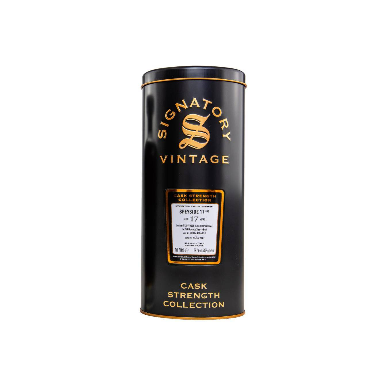 Signatory Vintage 2005 17 Years Single Malt Whisky 3