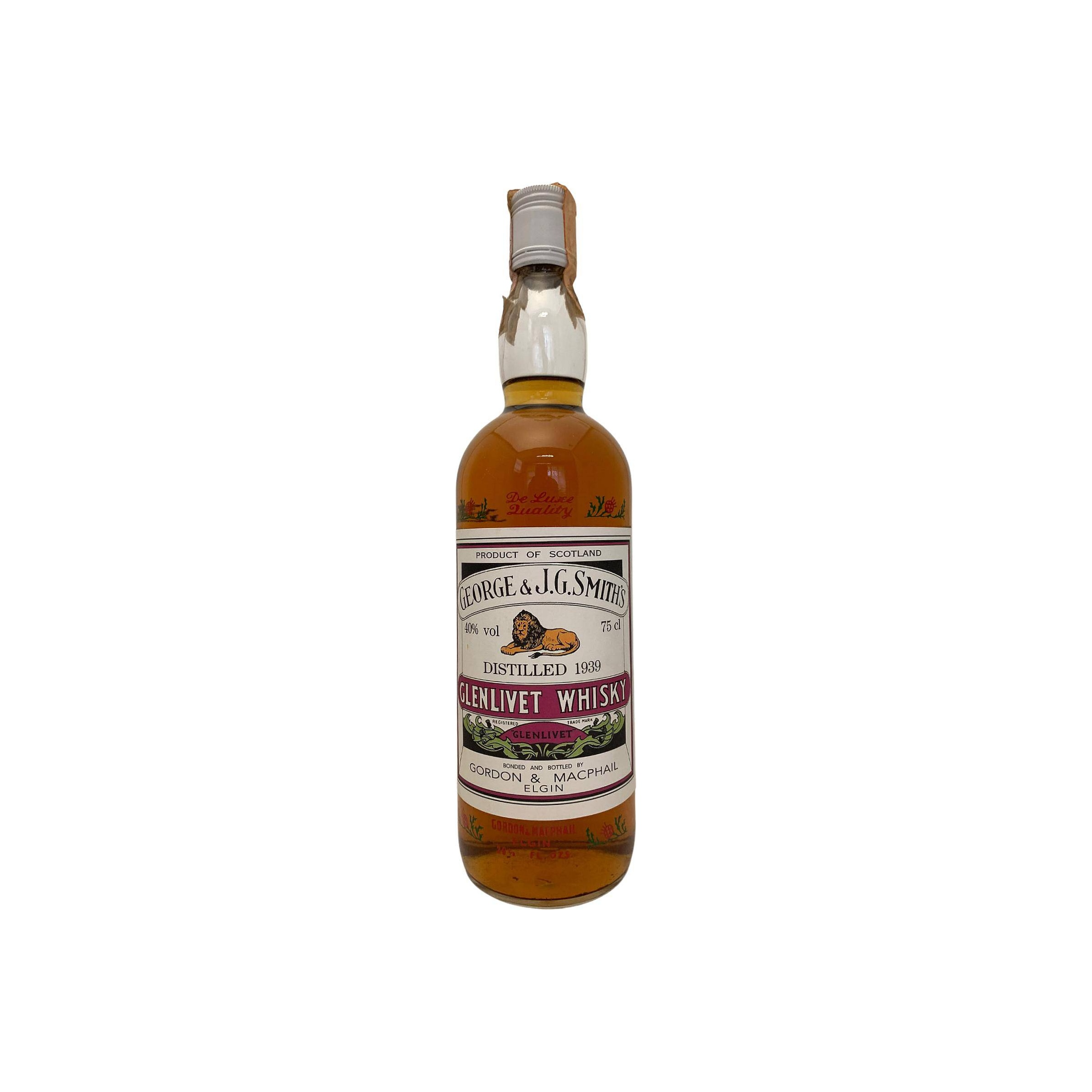 Gordon & MacPhail 1939 Single Malt Whisky
