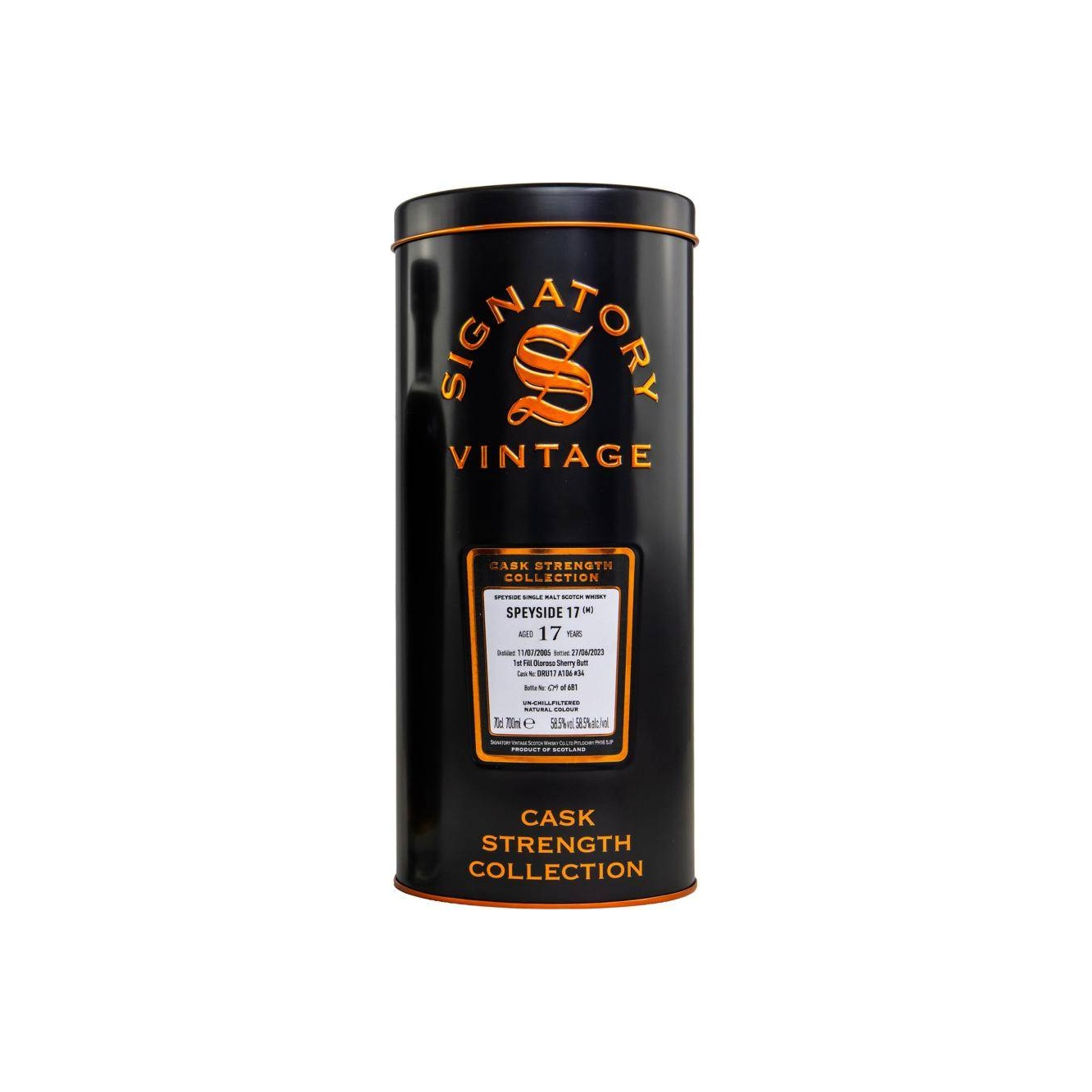Signatory Vintage Cask Strength Collection 2005 17 Years Single Malt Whisky 3