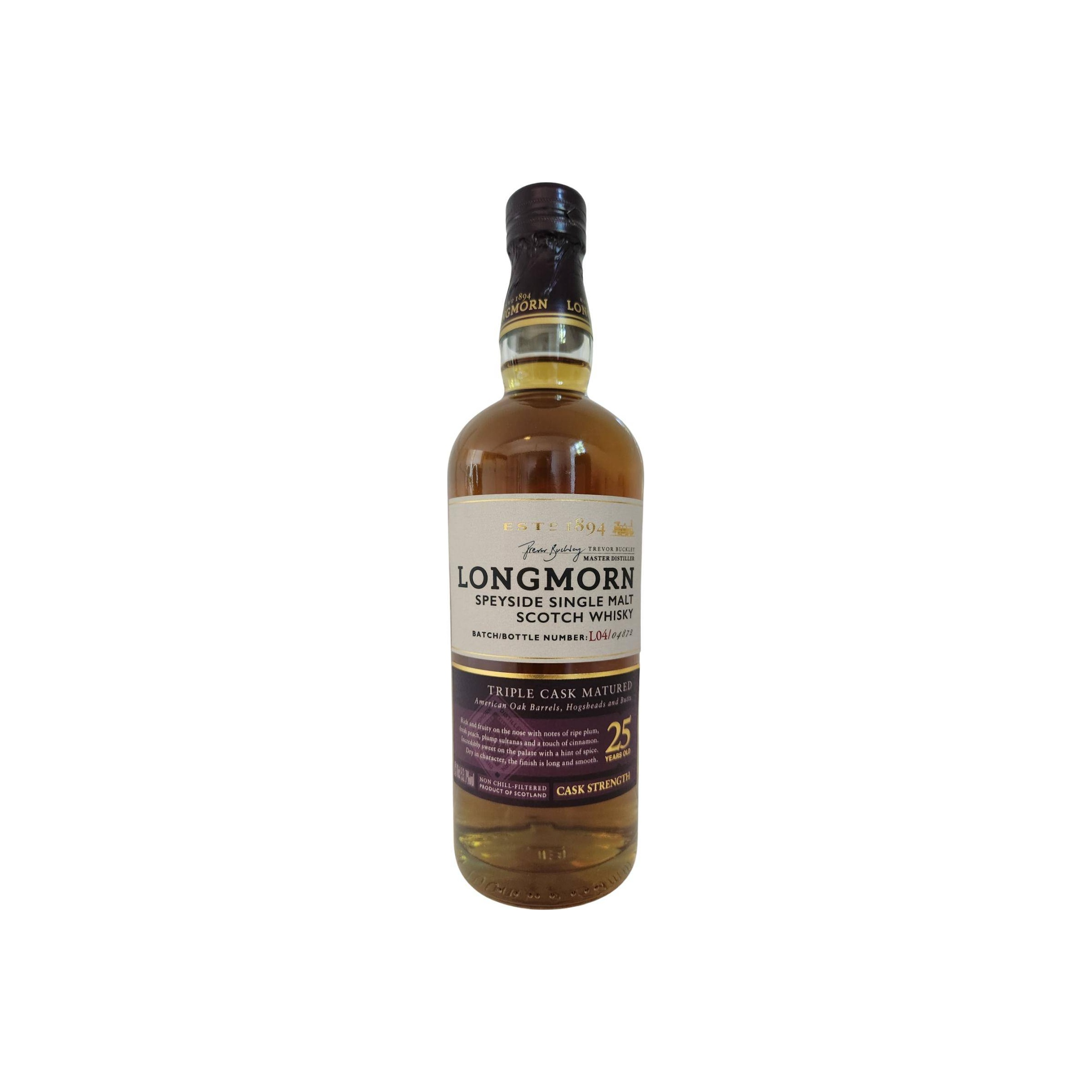 Longmorn 25 Years Single Malt Whisky
