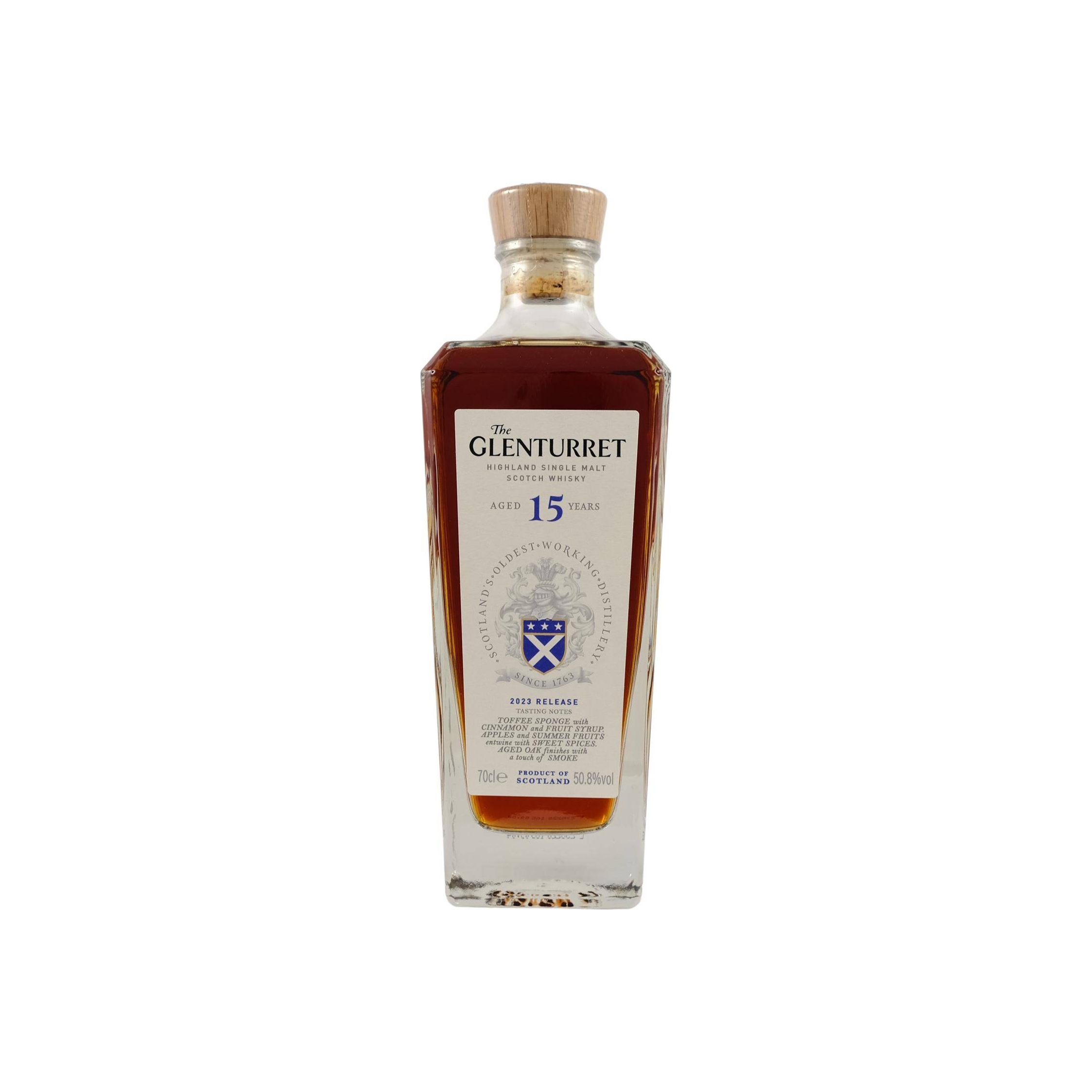 The Glenturret 15 Years Single Malt Whisky
