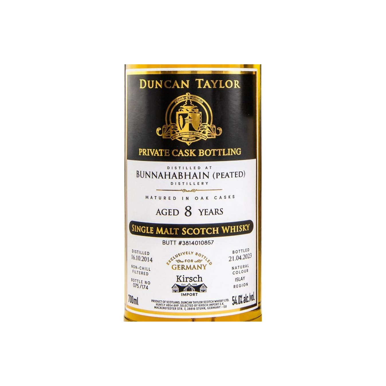 Bunnahabhain 2014 DT 2