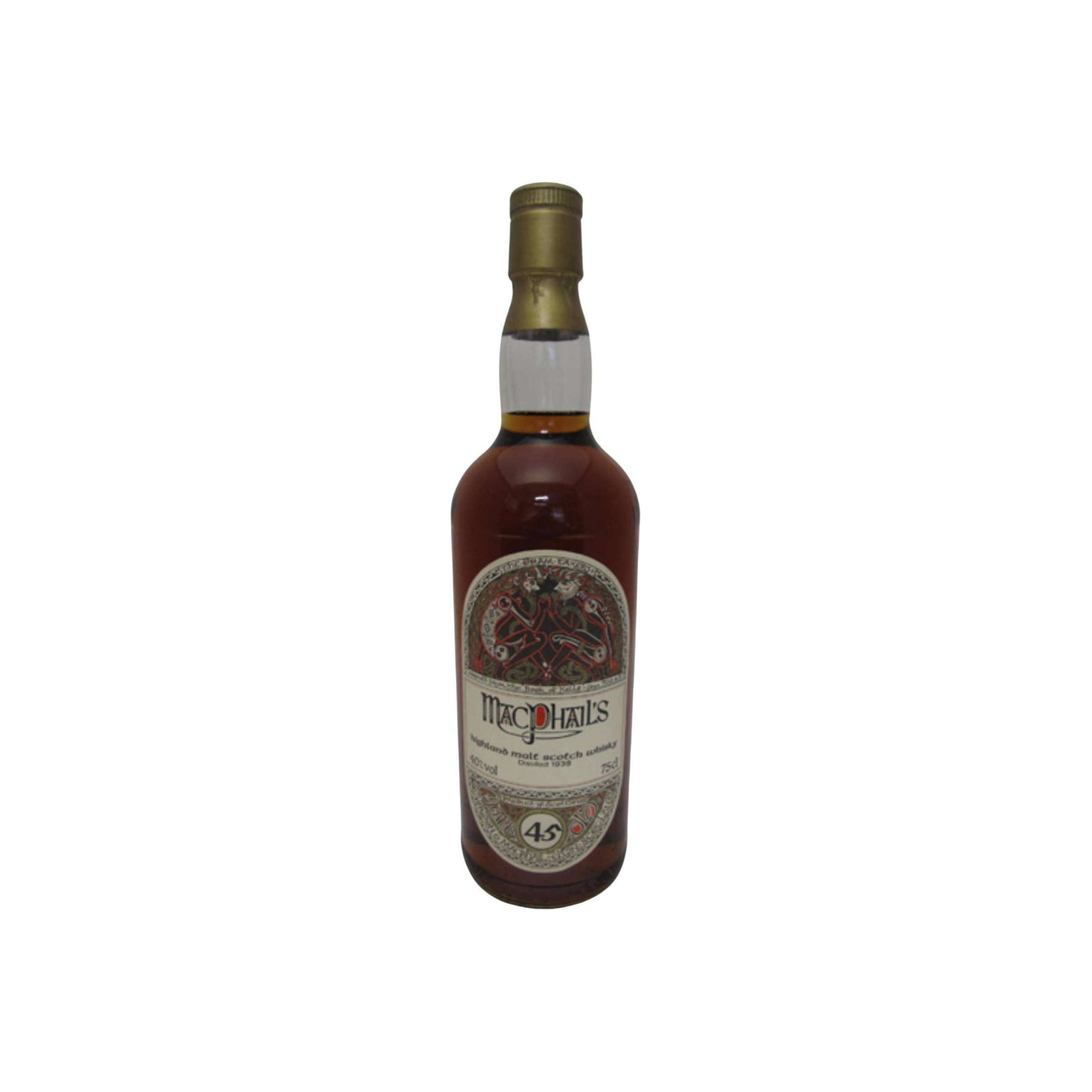 Gordon & MacPhail 1938 45 Years Single Malt Whisky