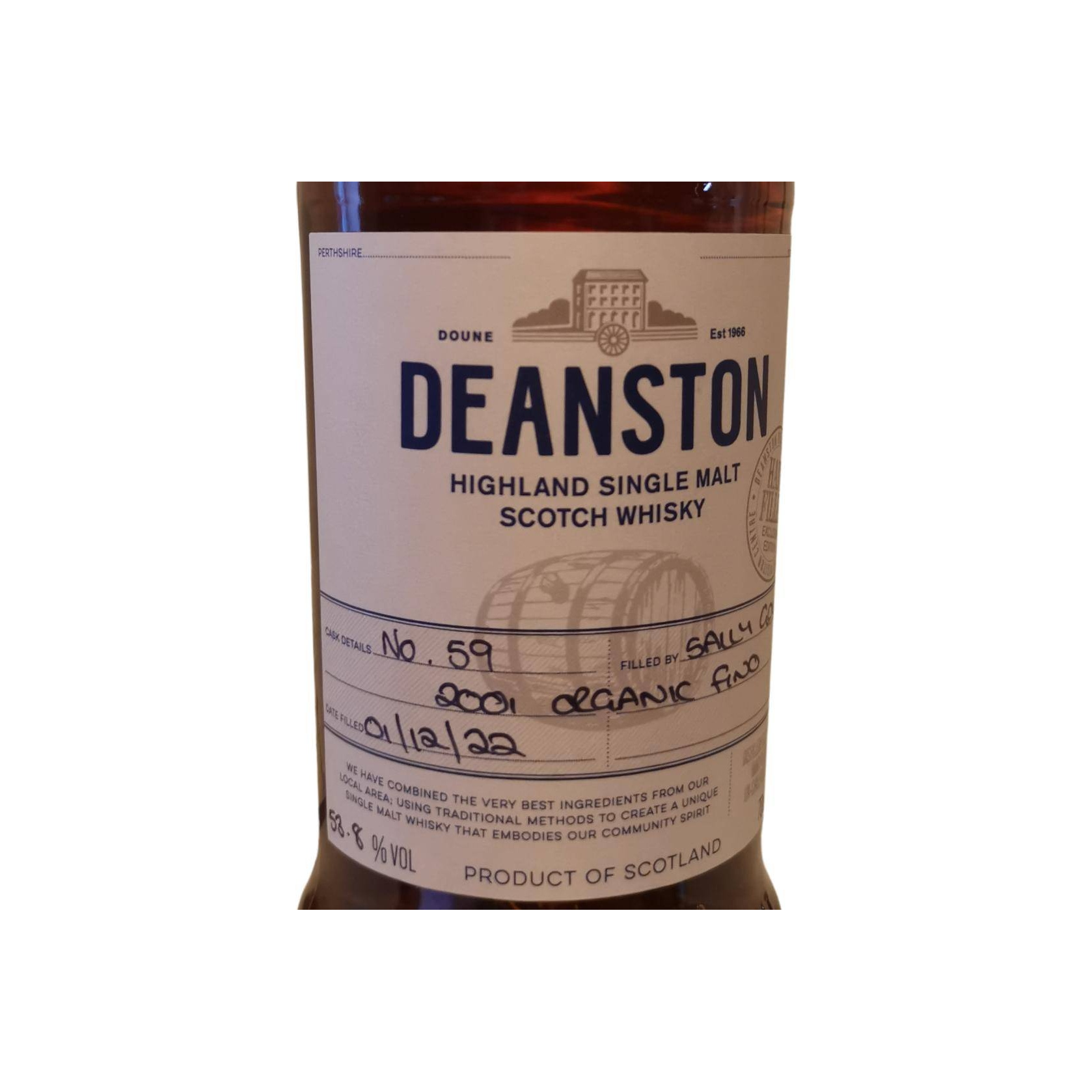 Deanston 2001 Single Malt Whisky 3
