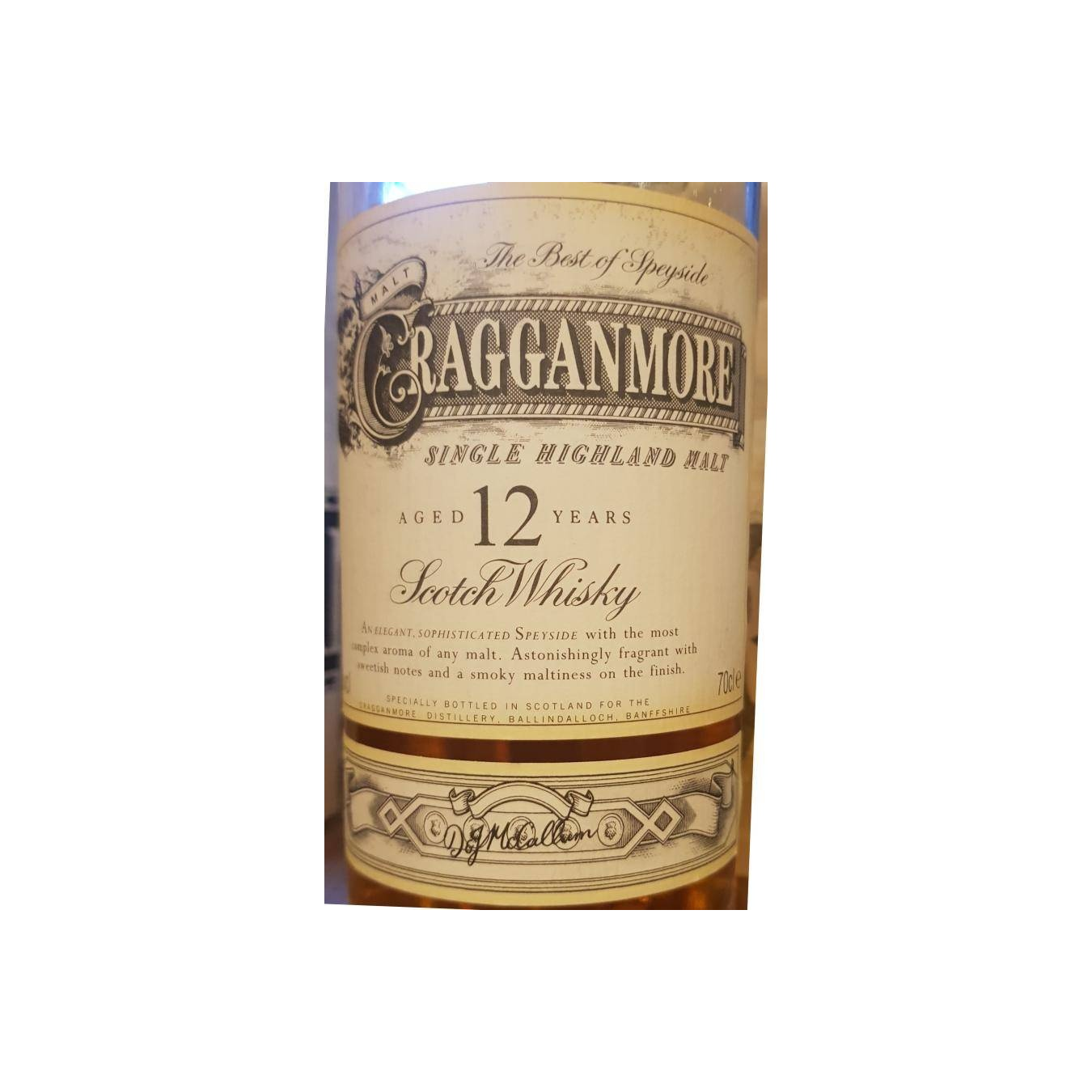 Cragganmore 12 Years Single Malt Whisky