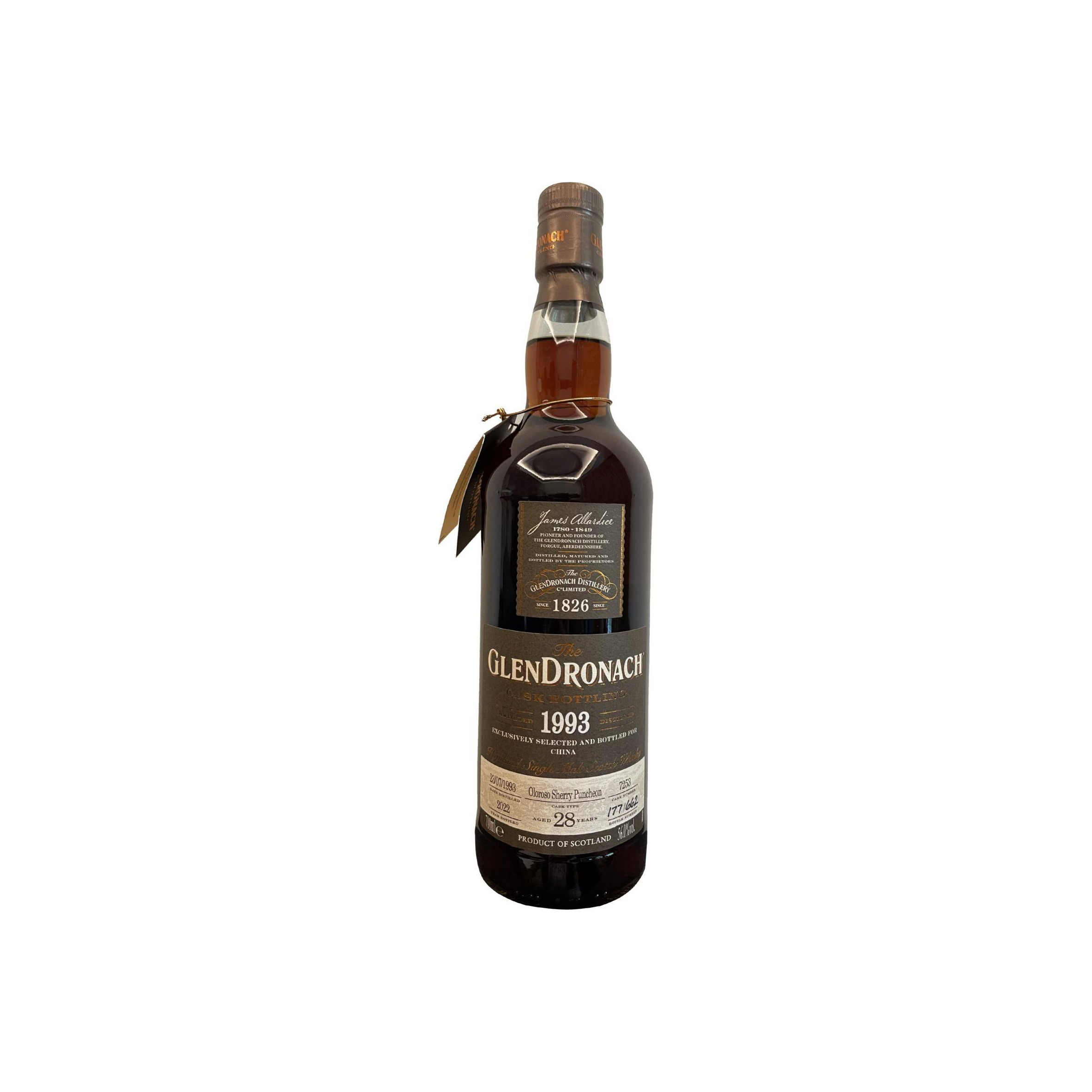 GlenDronach 1993 28 Years Single Malt Whisky