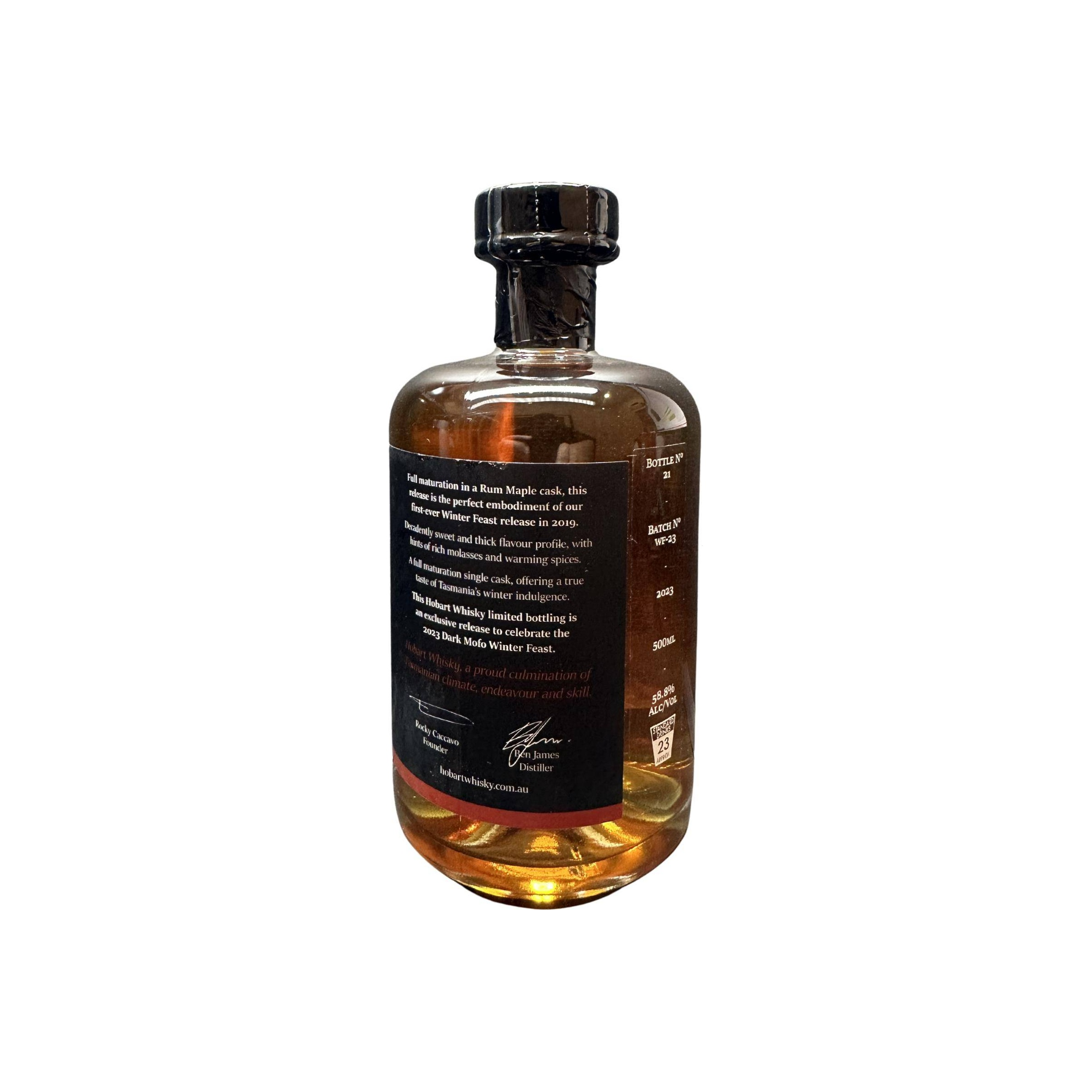 Hobart Whisky Winter Feast 2
