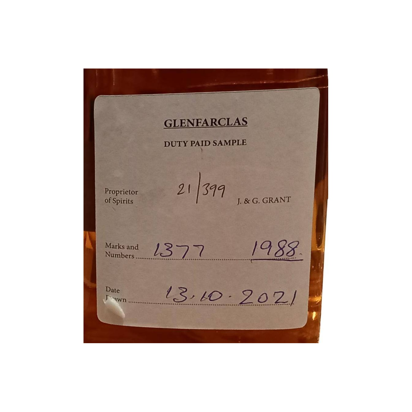 Glenfarclas 1998 33 Years Single Malt Whisky 2
