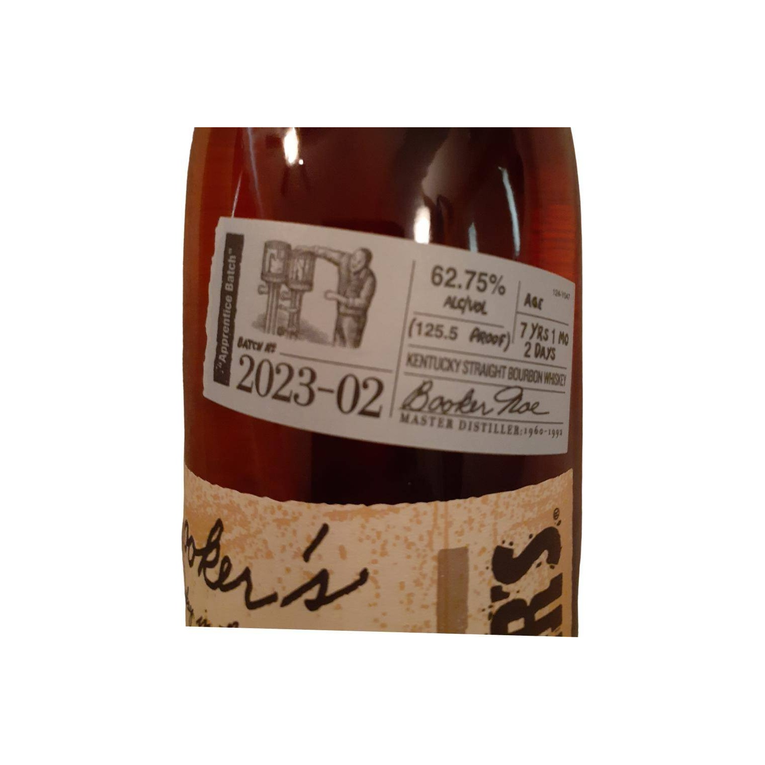 Booker's 7 Years Bourbon Whisky 2