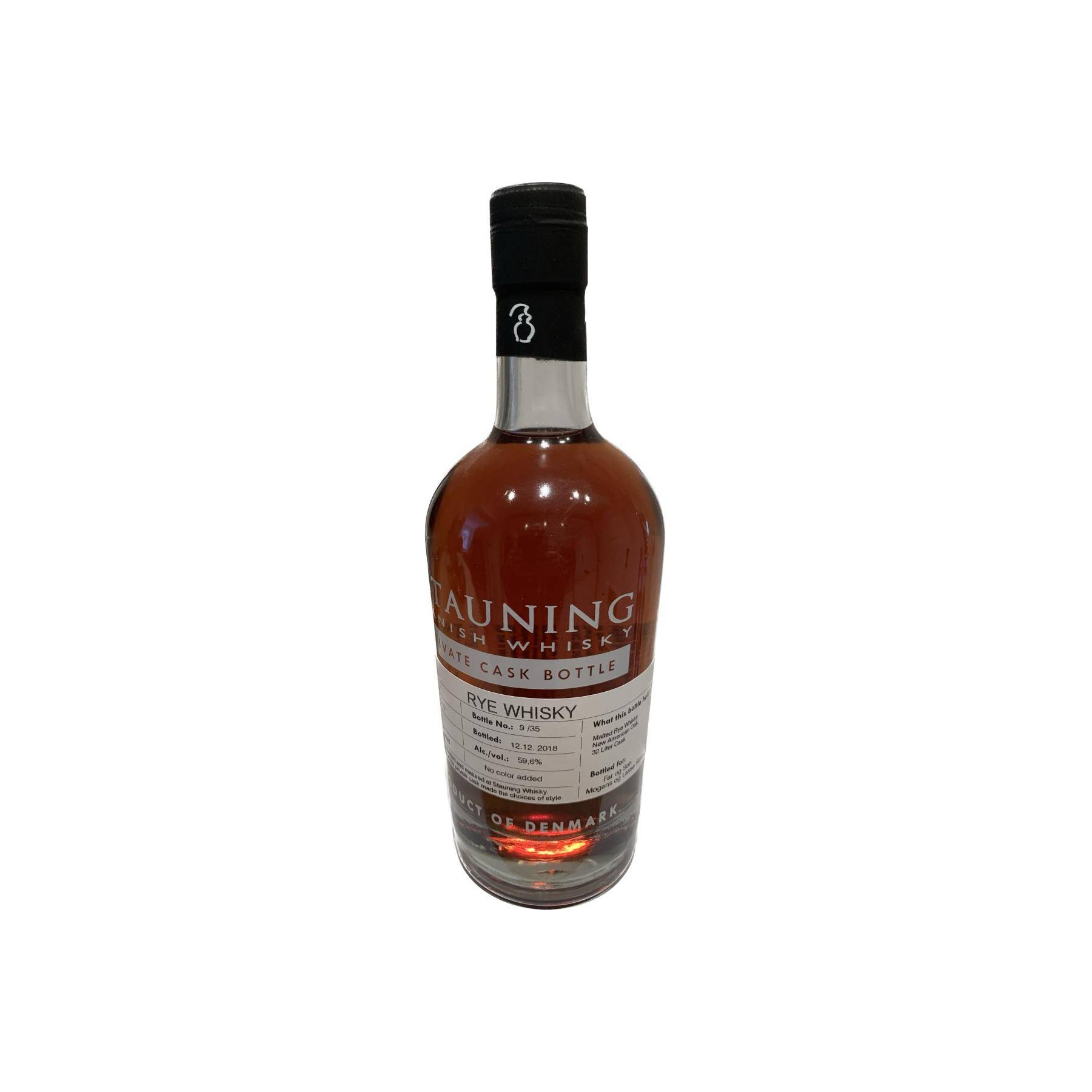 Stauning 2015 3 Years Rye Whisky