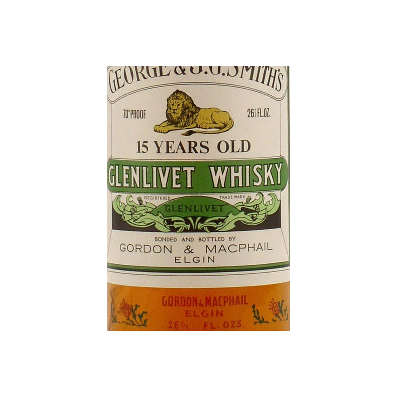 Gordon & MacPhail 15 Years Single Malt Whisky