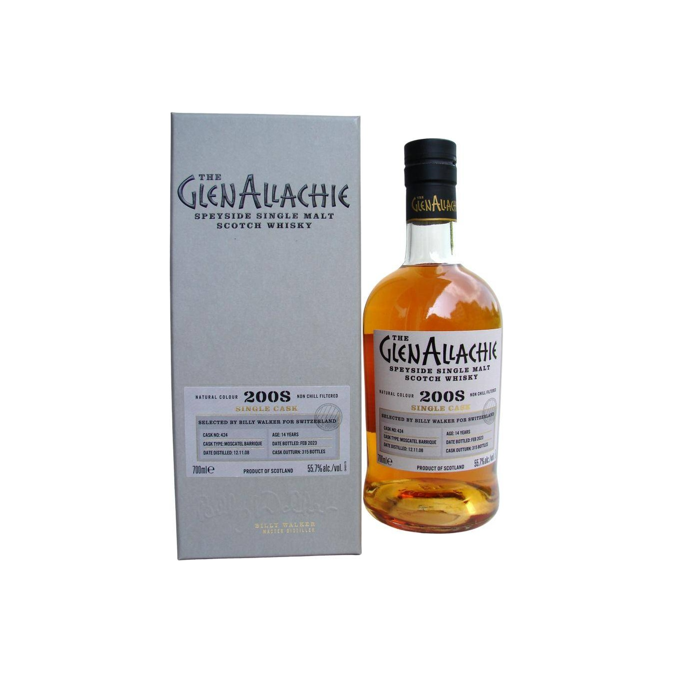 The GlenAllachie Single Cask 2008 14 Years Single Malt Whisky 3