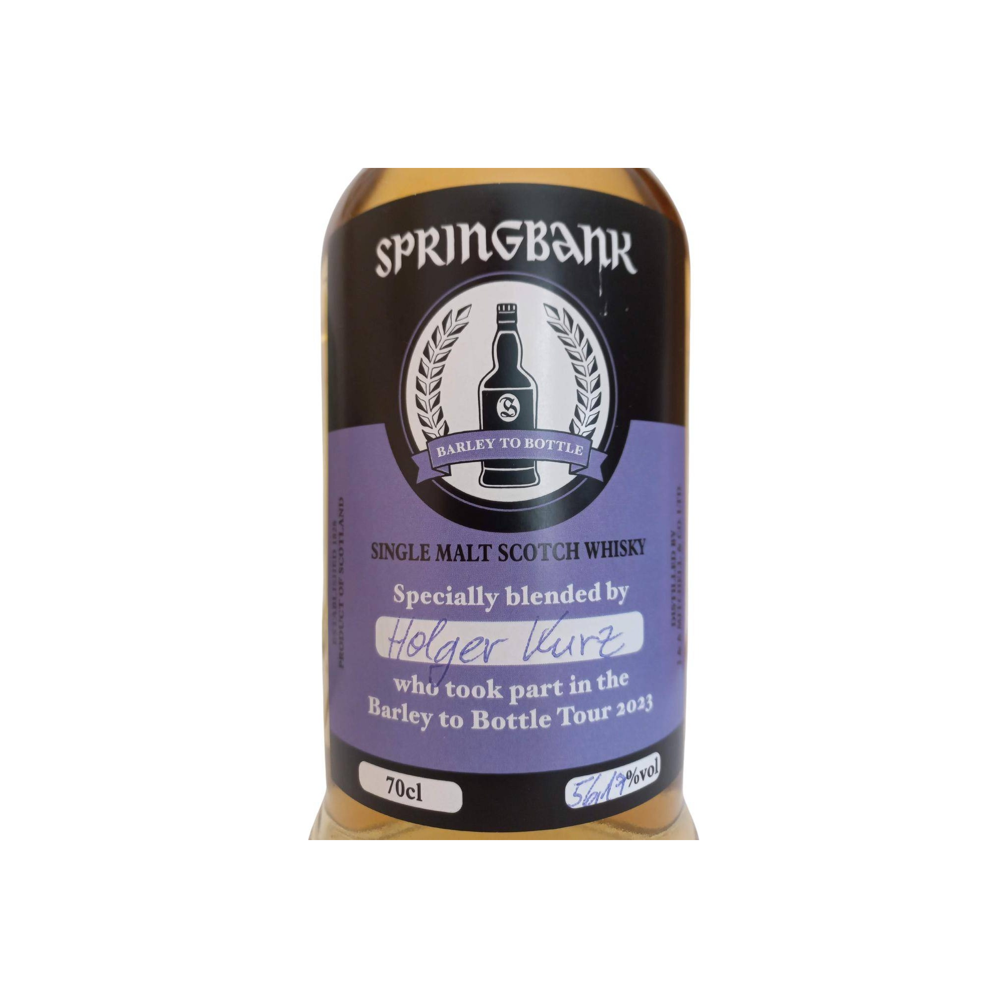 Springbank Single Malt Whisky 2