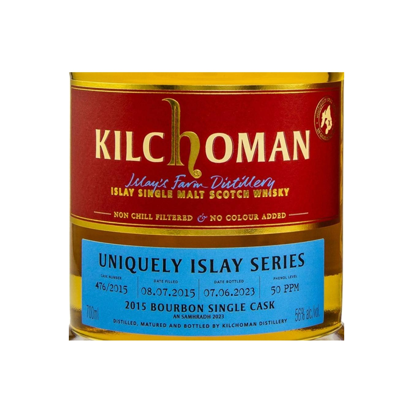 Kilchoman 2015 7 Years Single Malt Whisky 3