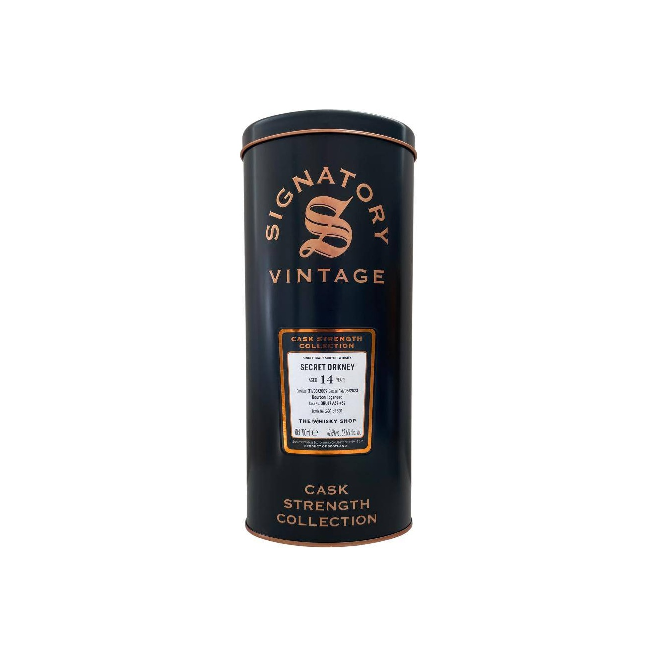 Signatory Vintage Cask Strength Collection 2009 14 Years Single Malt Whisky 3