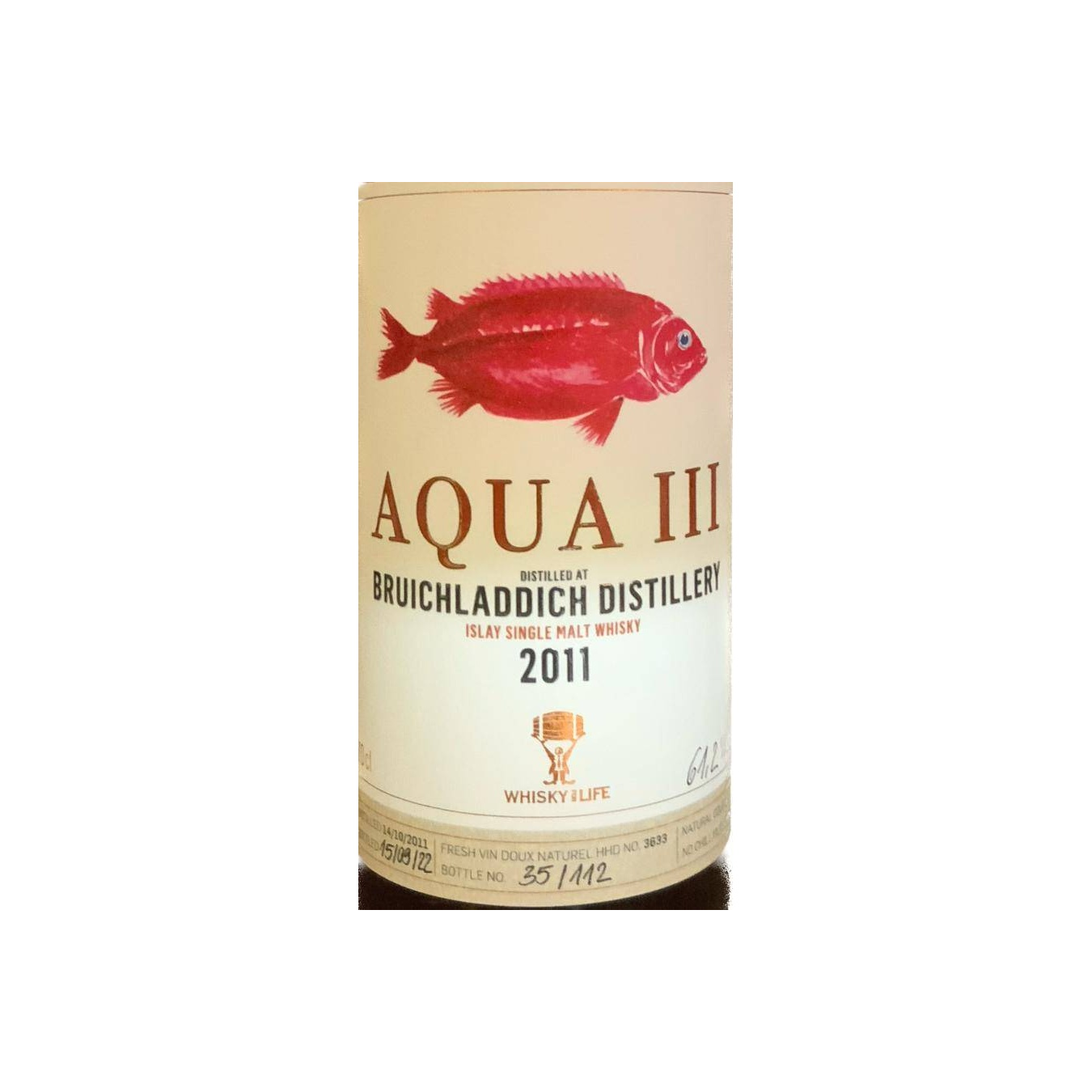 Bruichladdich 2011 WhfL