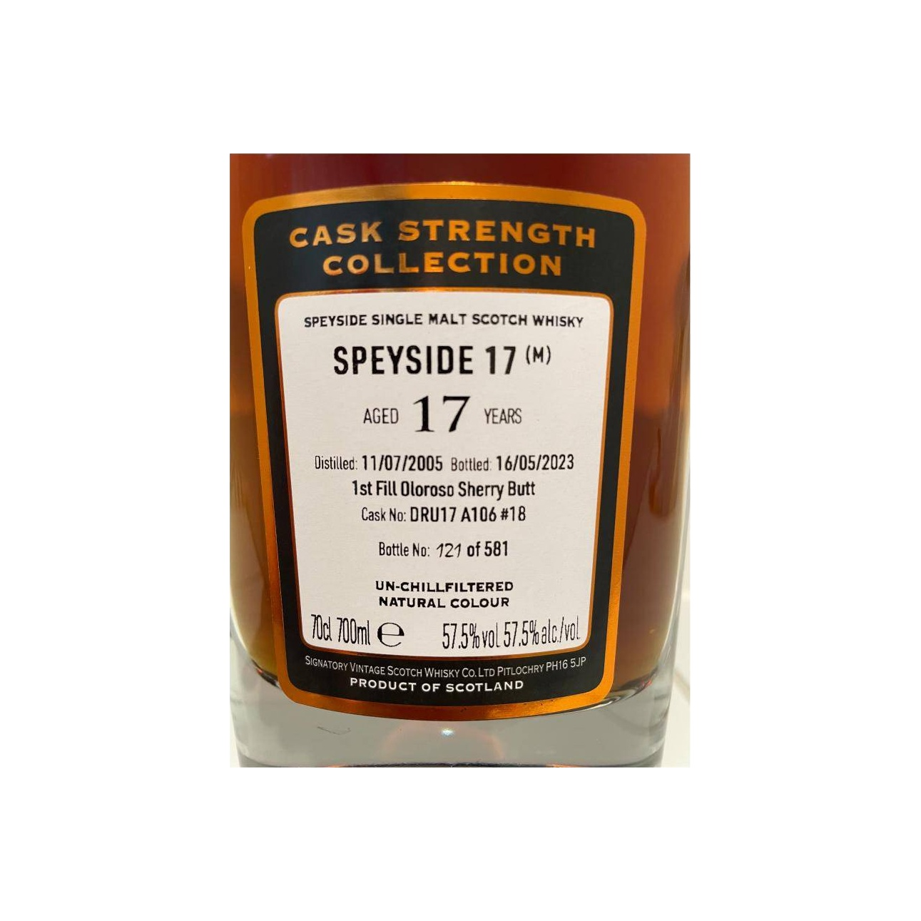 Signatory Vintage Cask Strength Collection 2005 17 Years Single Malt Whisky 2