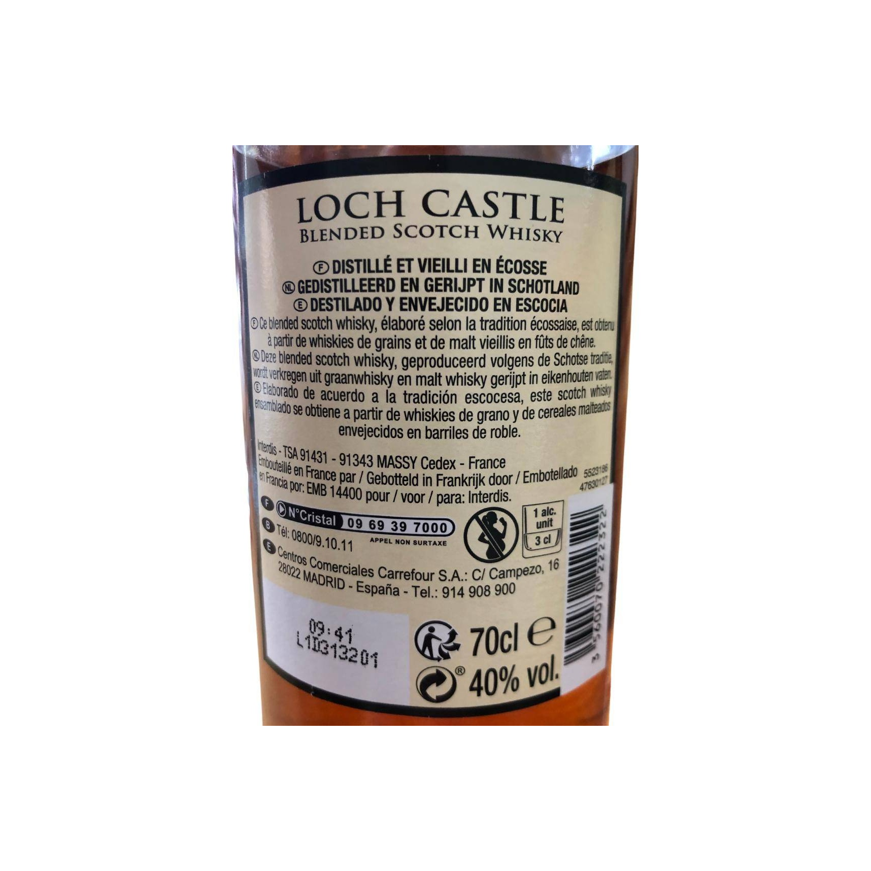 Loch Castle Blended Scotch Whisky 2