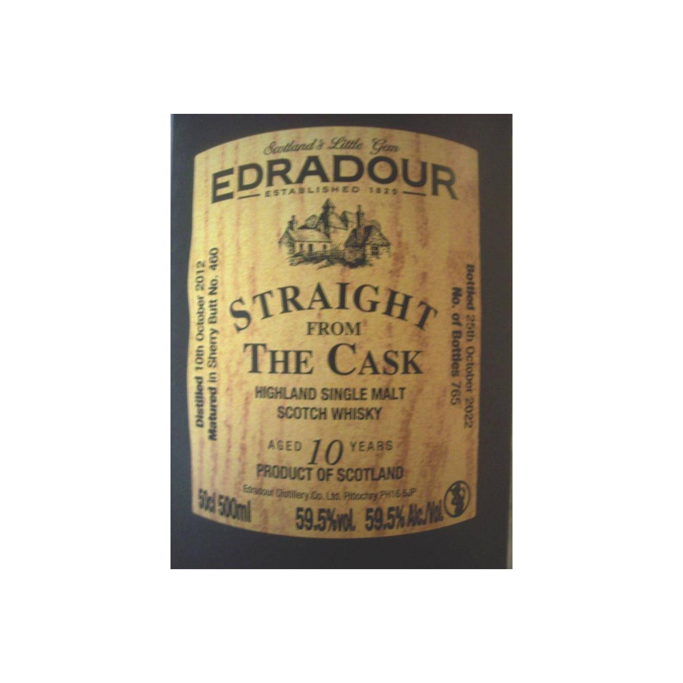 Edradour 2012 10 Years Single Malt Whisky 2