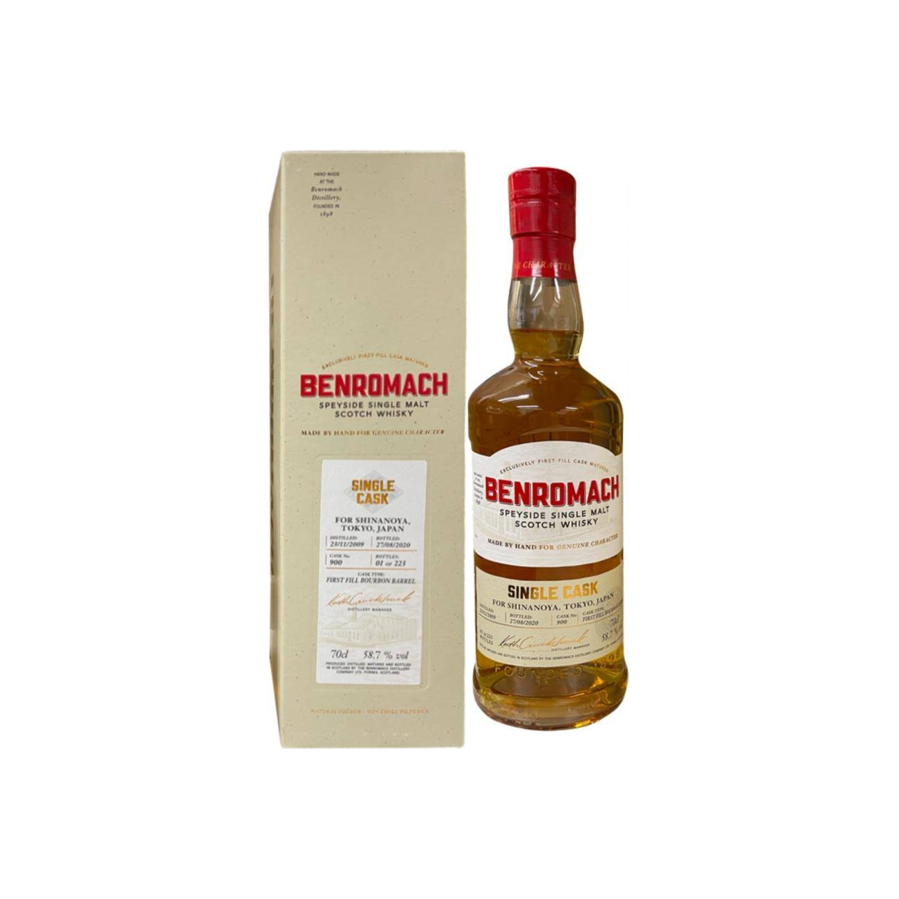 Benromach Single Cask 2009 Single Malt Whisky