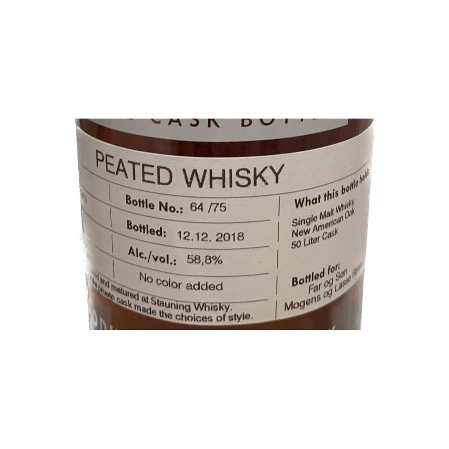 Stauning 2015 3 Years Single Malt Whisky 2