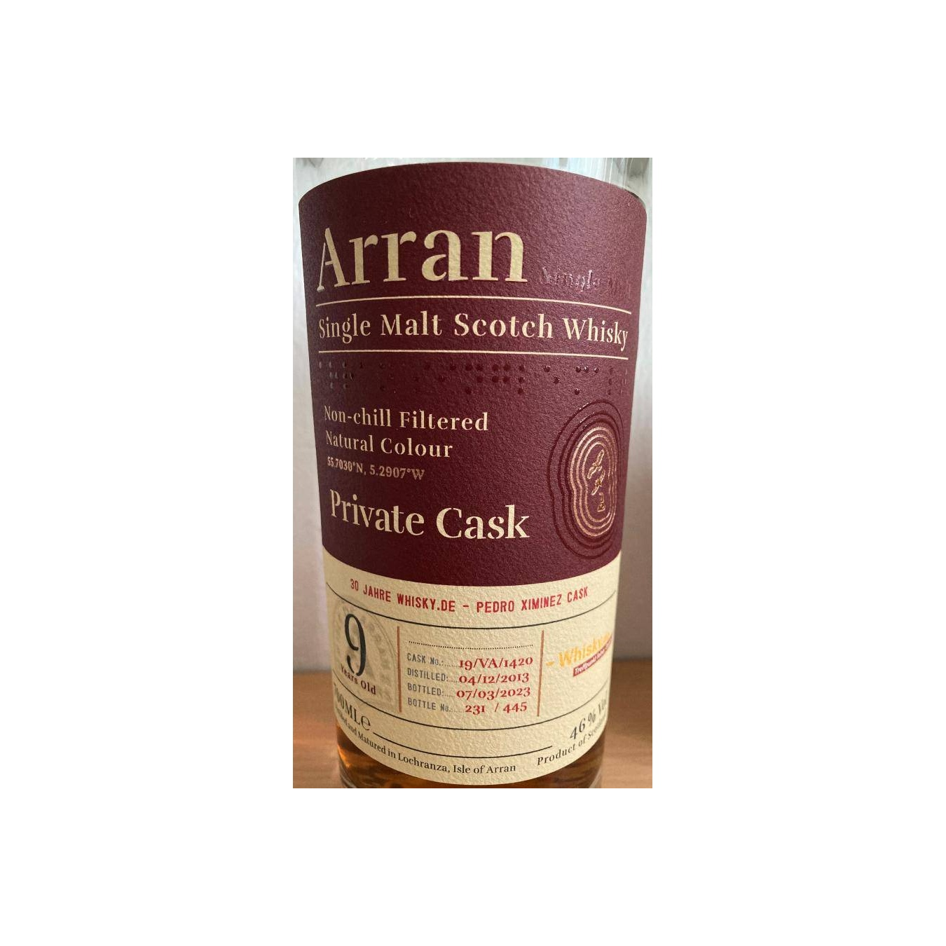 Arran 2013 9 Years Single Malt Whisky 2