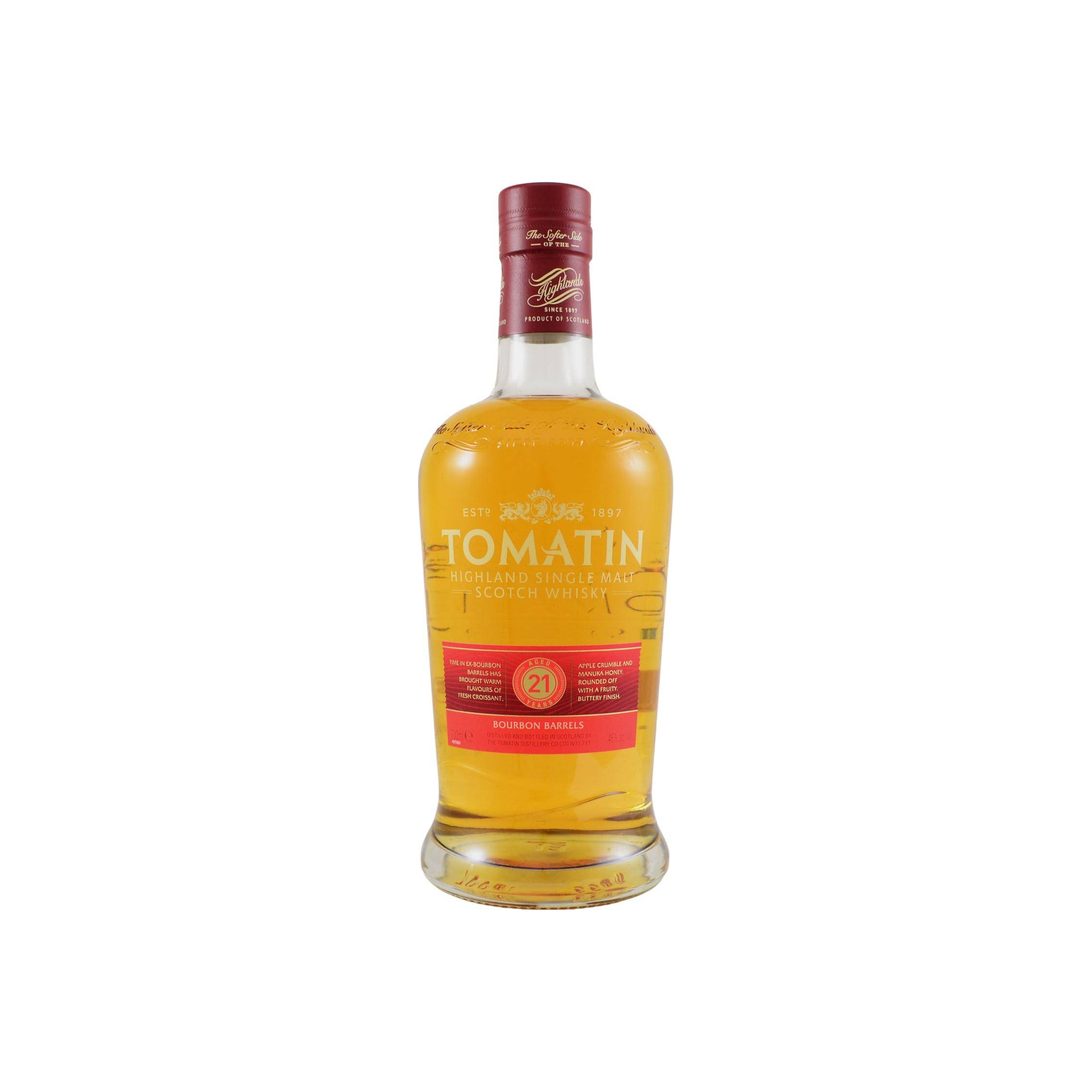 Tomatin 21 Years Single Malt Whisky