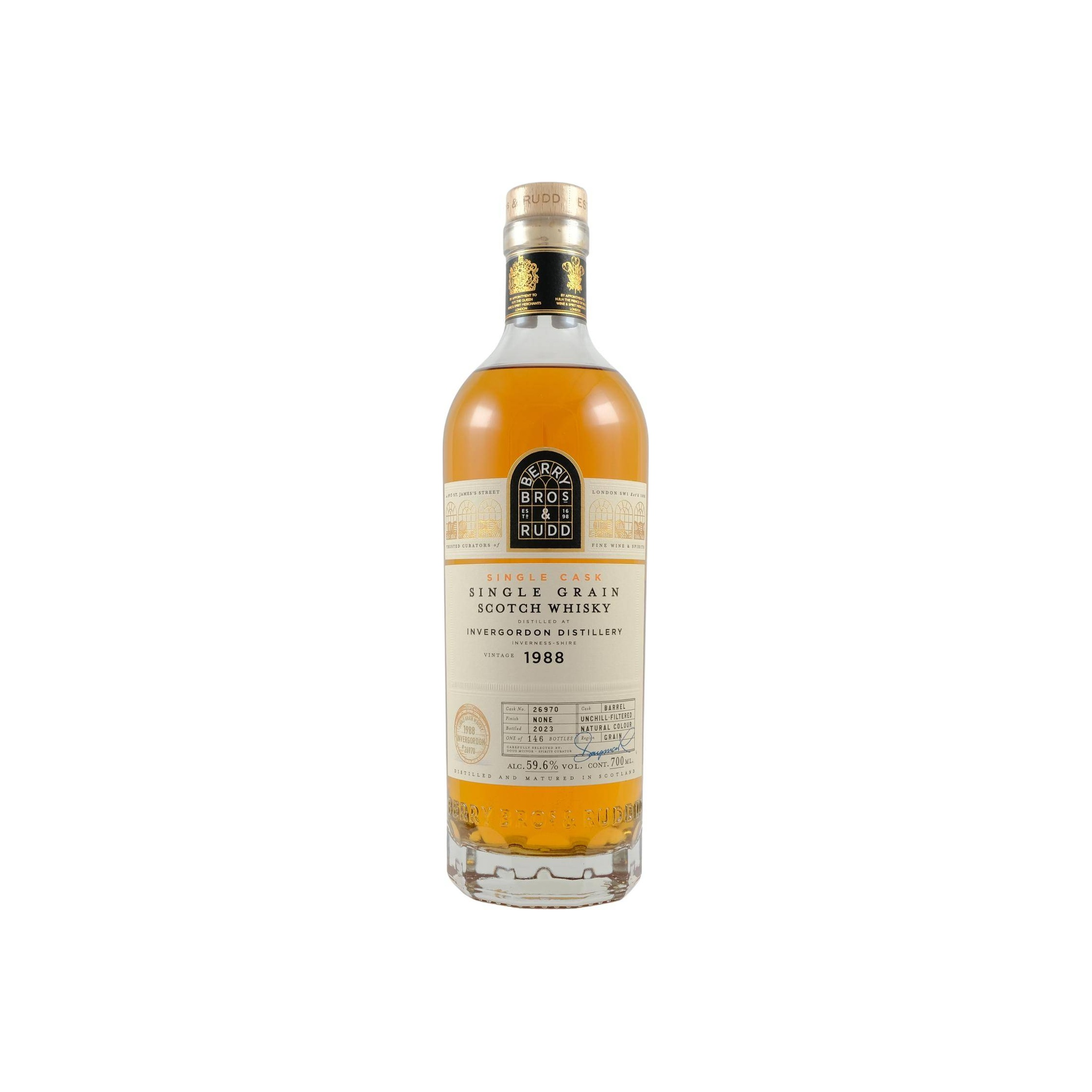 Berry Bros. & Rudd 1988 Single Grain Whisky