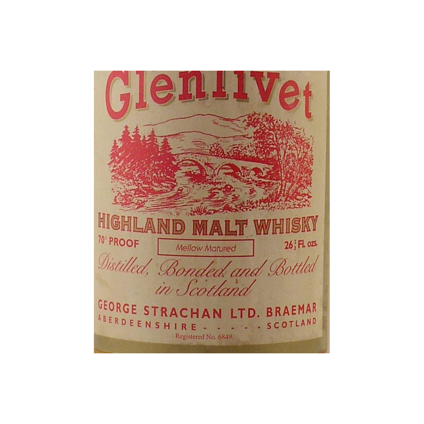 Glenlivet 29-year-old GSL