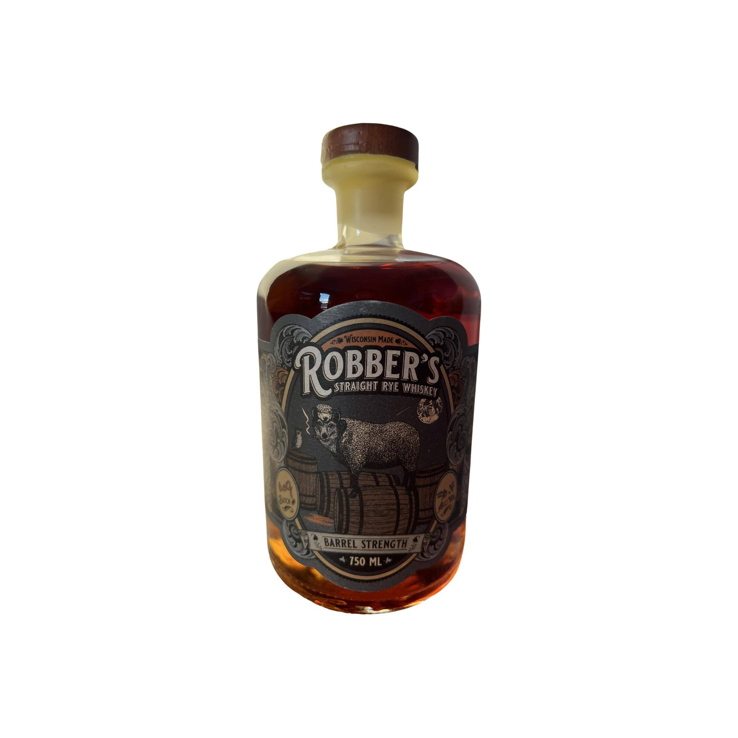 Robber's Straight Rye Whiskey
