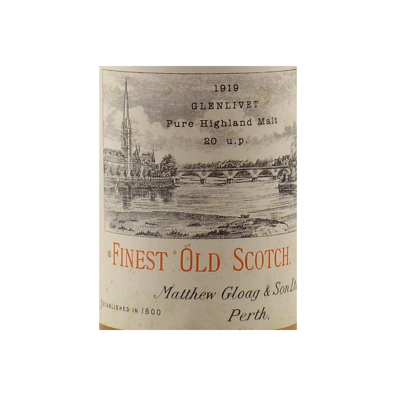 Glenlivet 1919 MG&S