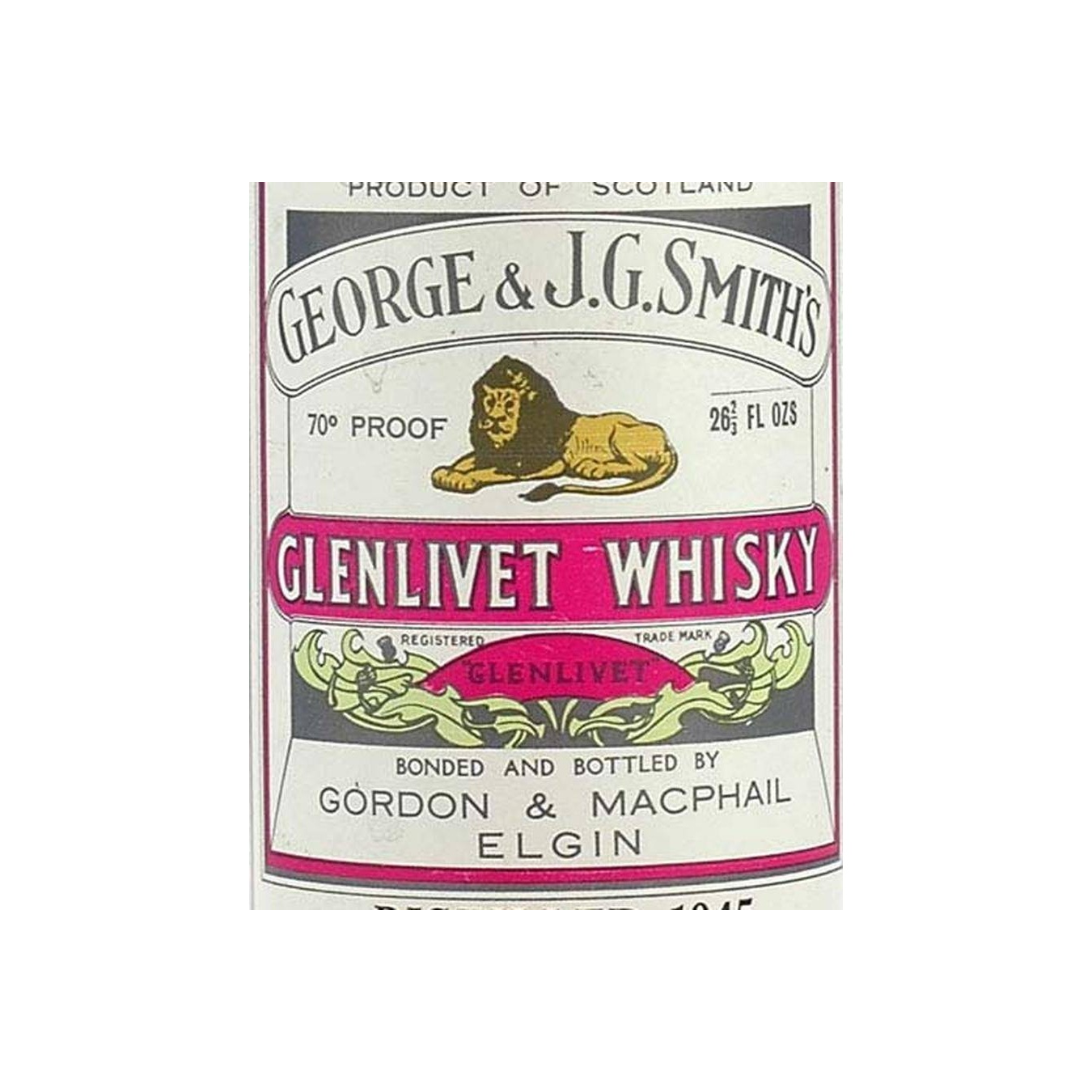 Gordon & MacPhail 1945 Single Malt Whisky