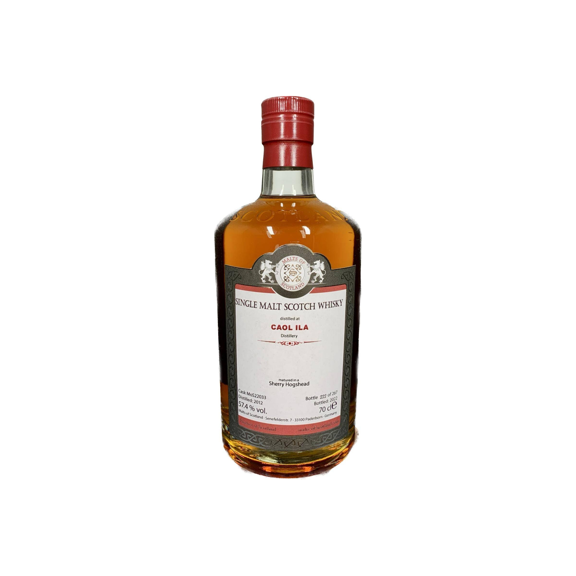Caol Ila 2012 MoS