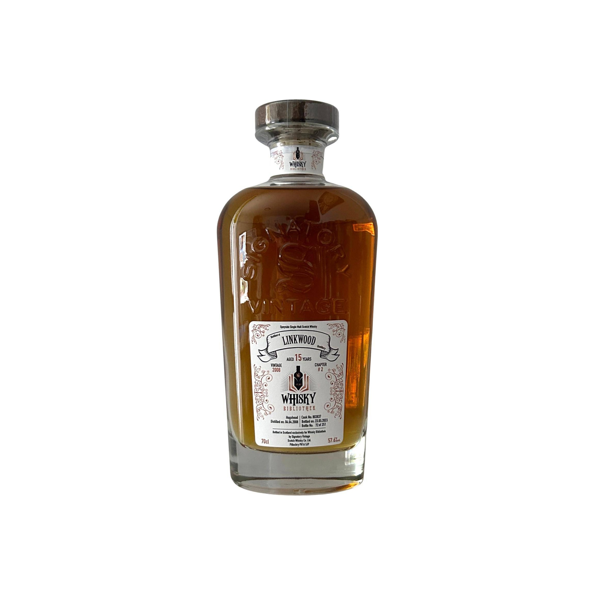 Signatory Vintage Cask Strength Collection 2008 15 Years Single Malt Whisky