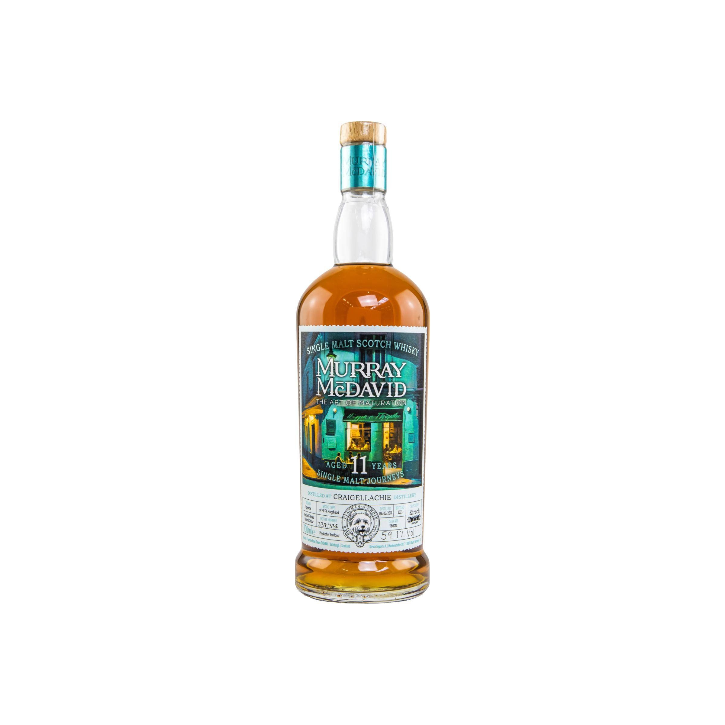 Murray McDavid 2011 11 Years Single Malt Whisky