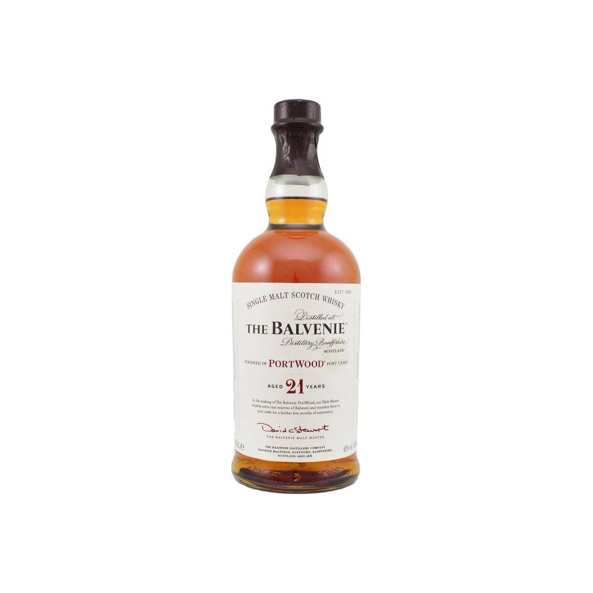 The Balvenie 21 Years Single Malt Whisky