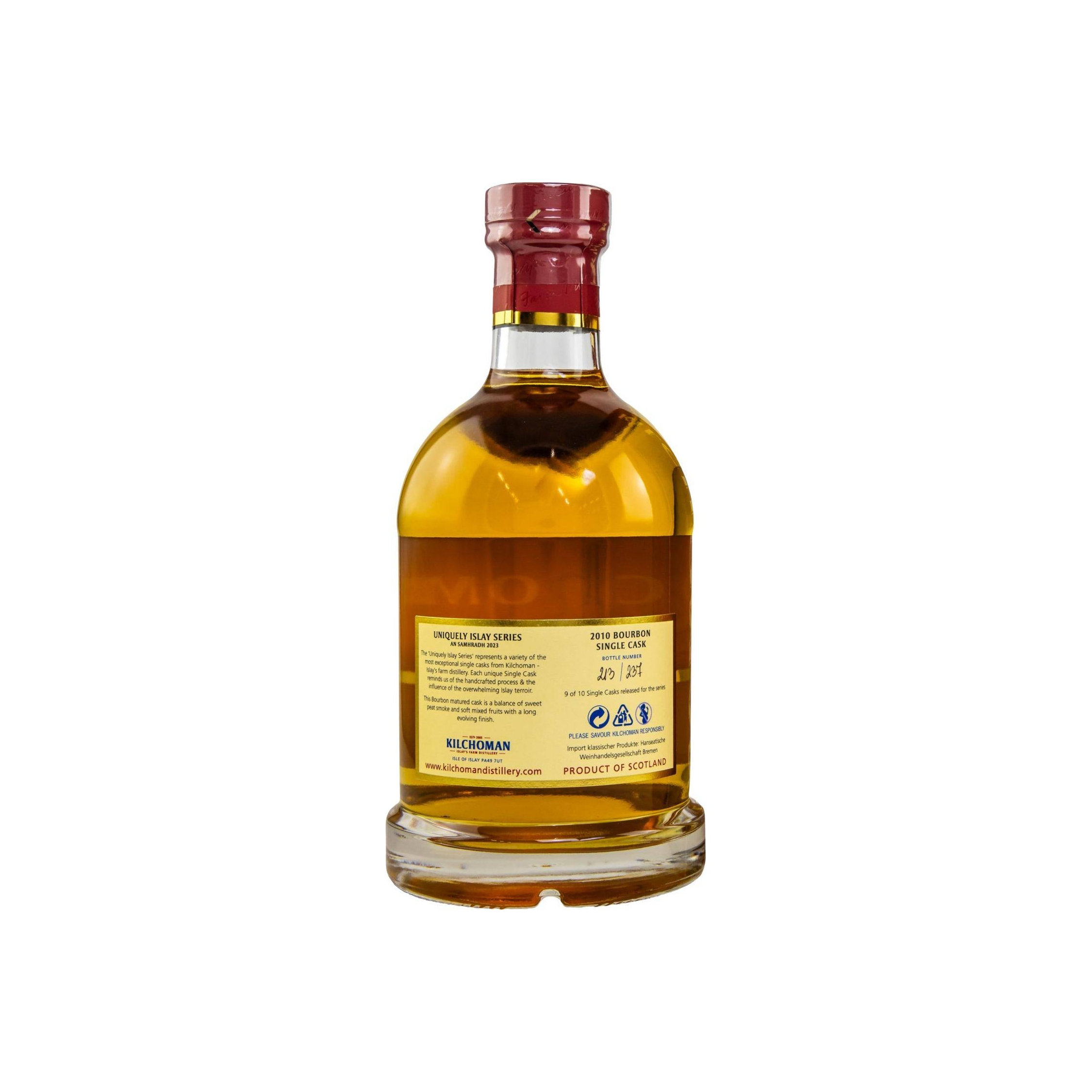 Kilchoman 2010 12 Years Single Malt Whisky 2
