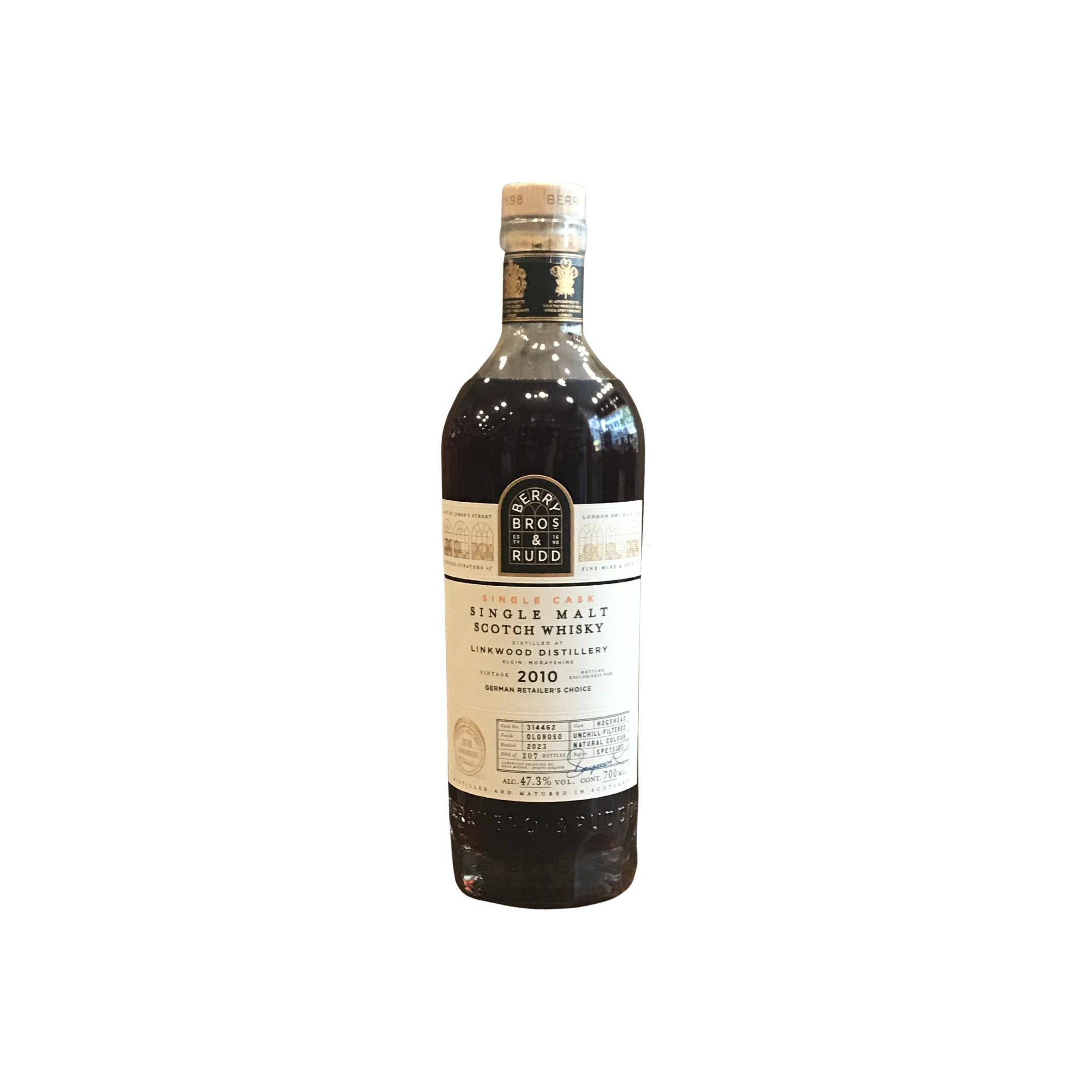 Berry Bros. & Rudd Single Cask 2010 Single Malt Whisky