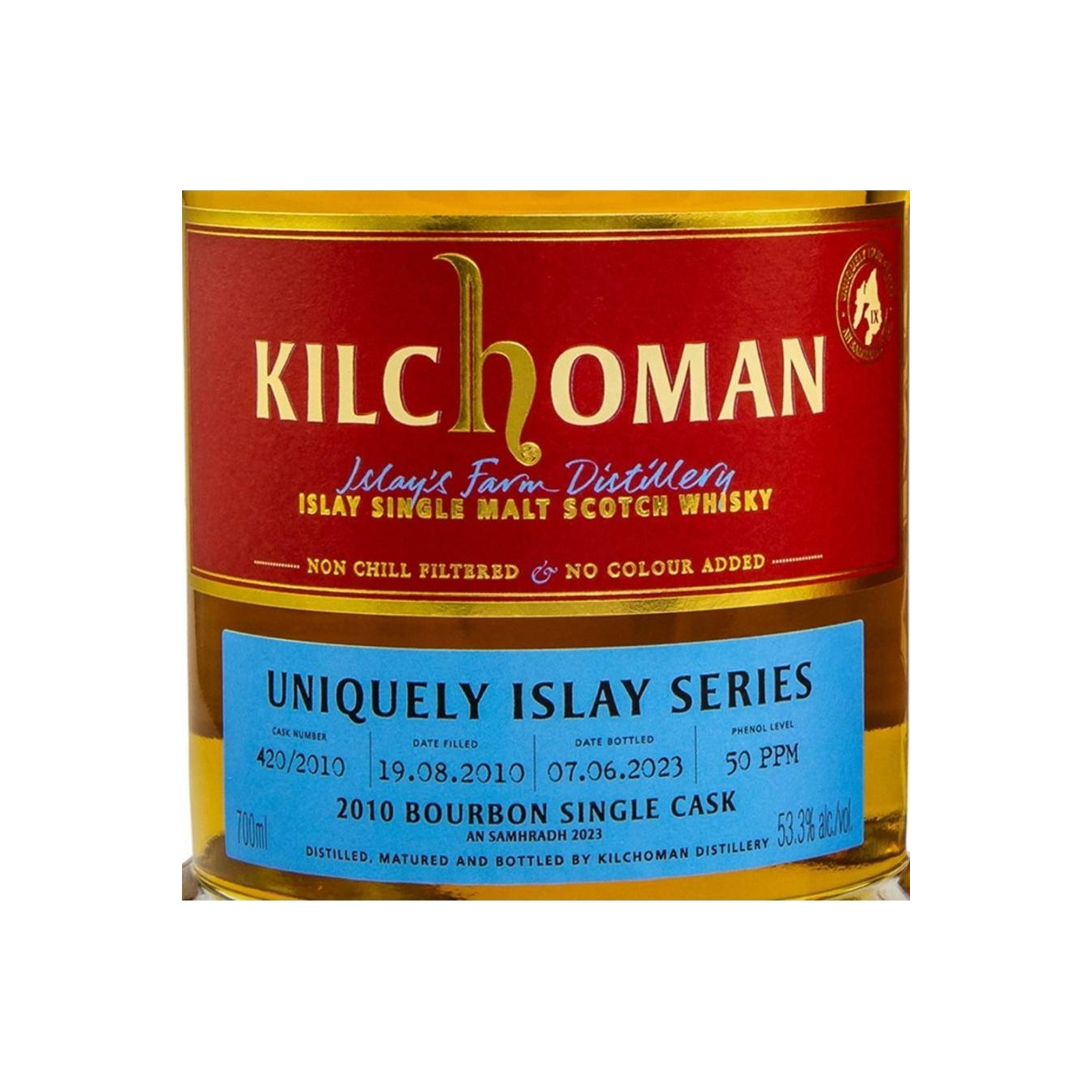 Kilchoman 2010 12 Years Single Malt Whisky 3