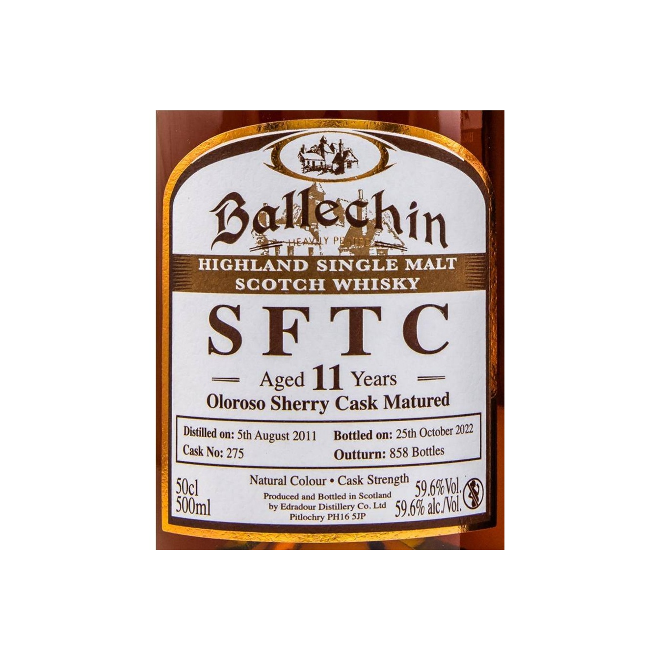 Ballechin 2011 11 Years Single Malt Whisky 2