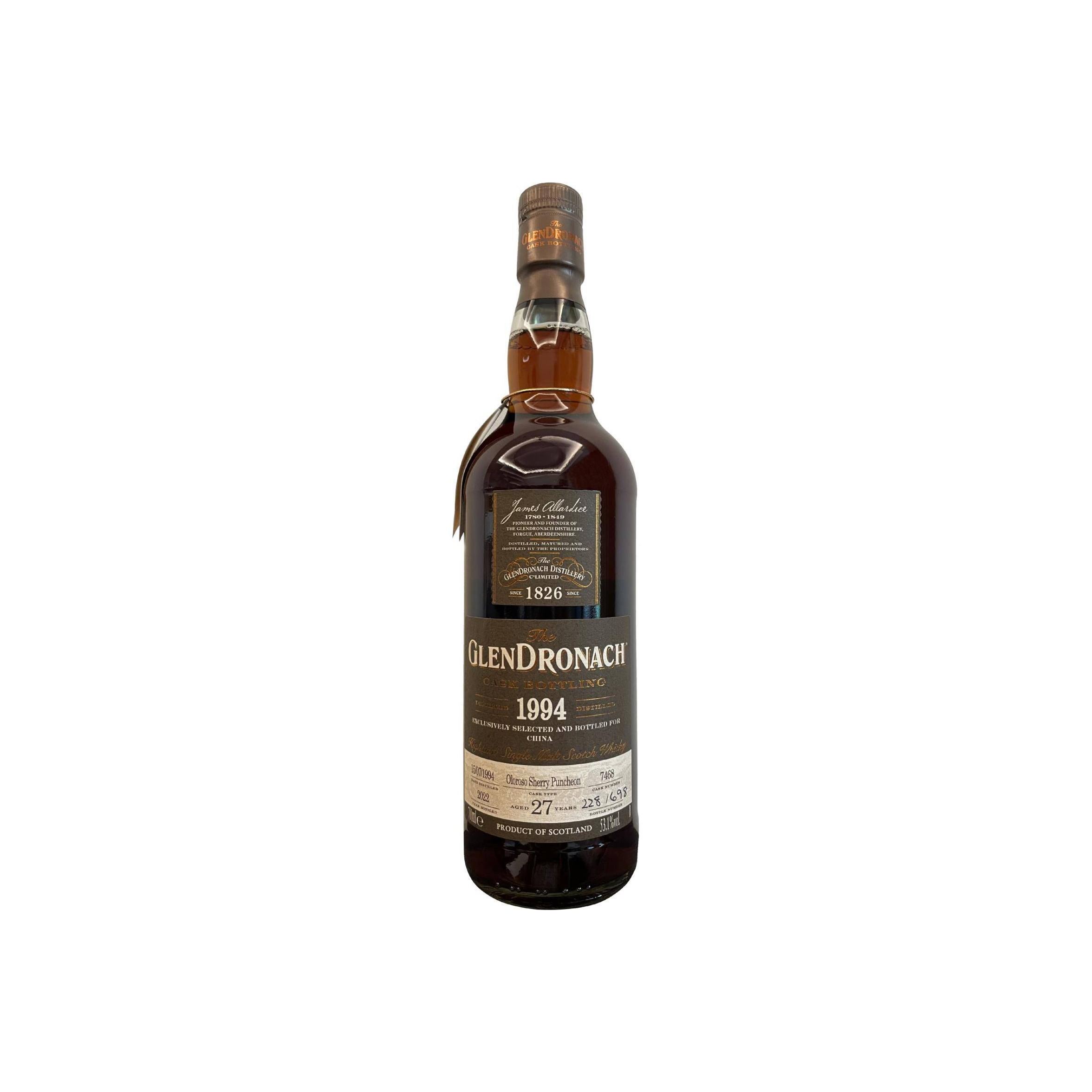 GlenDronach 1994 27 Years Single Malt Whisky